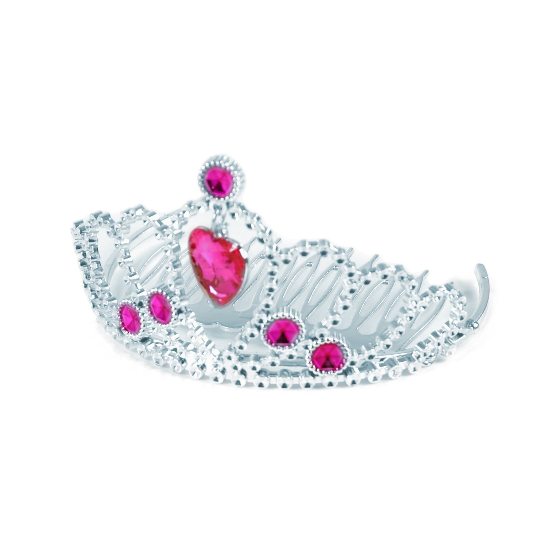 Pink Princess Crown with Earrings