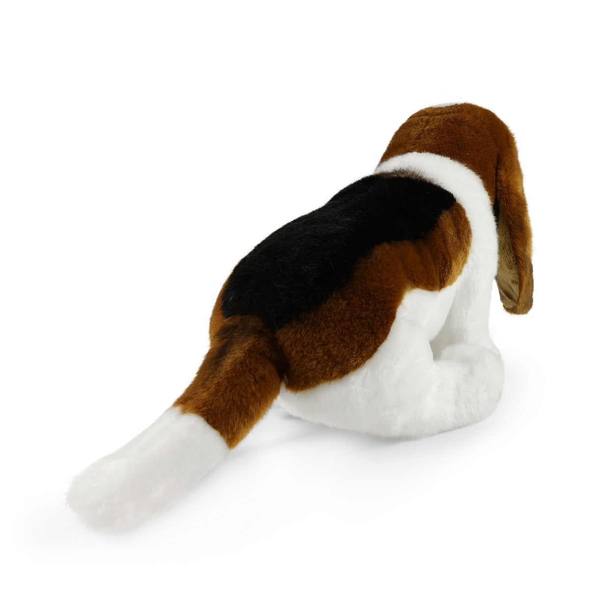 Eco-friendly plush basset dog 32 cm