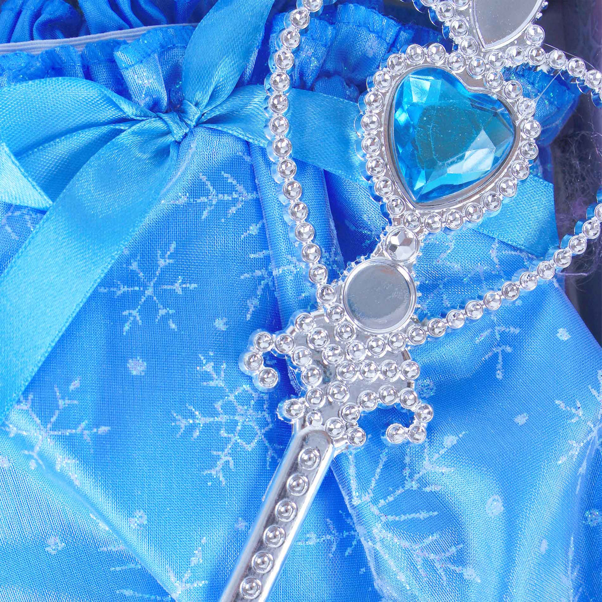 Blue princess dress-up set 8 pcs