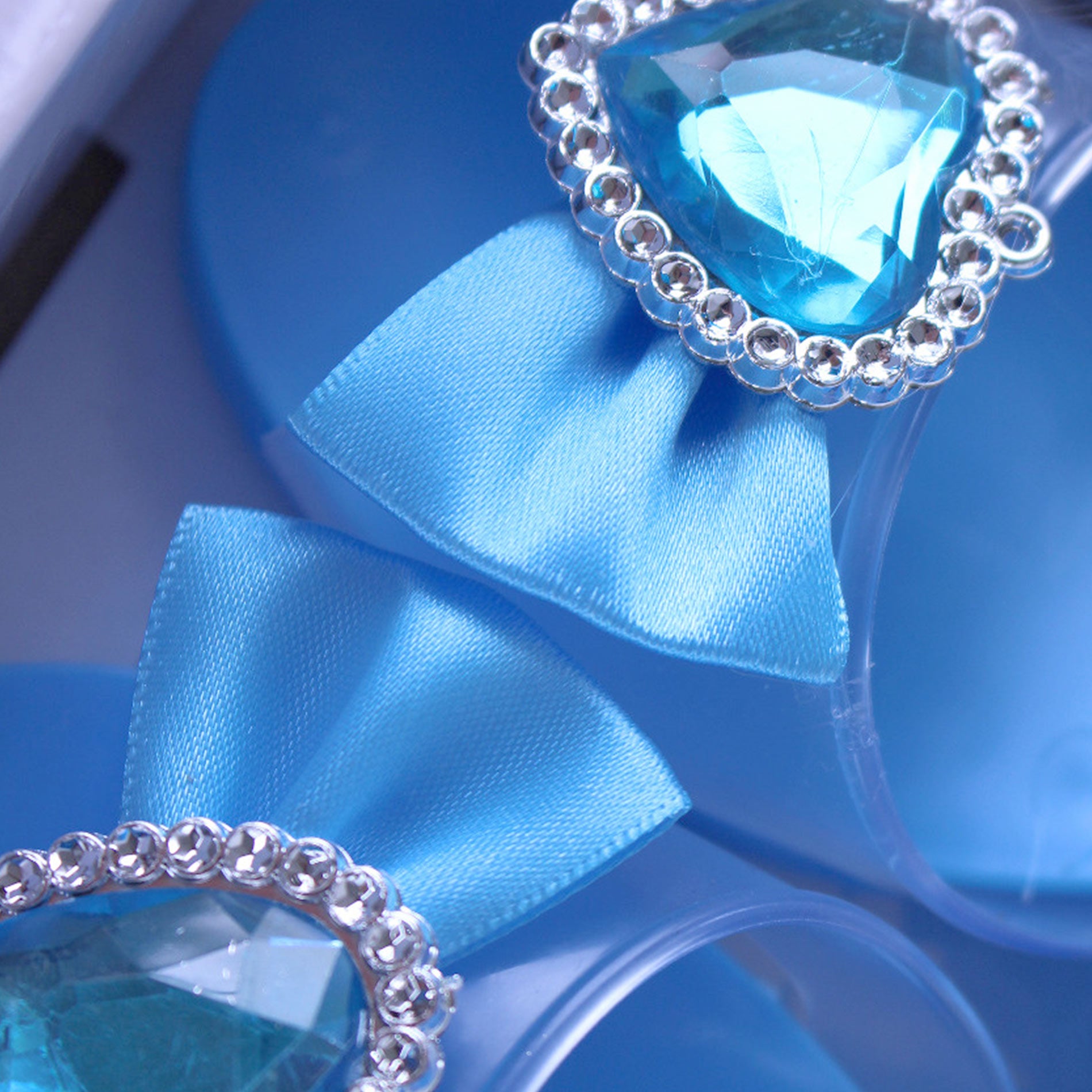 Blue princess dress-up set 8 pcs