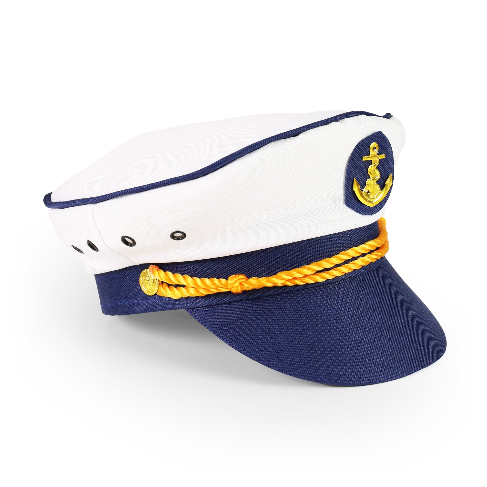 Children's navy captain sailor hat