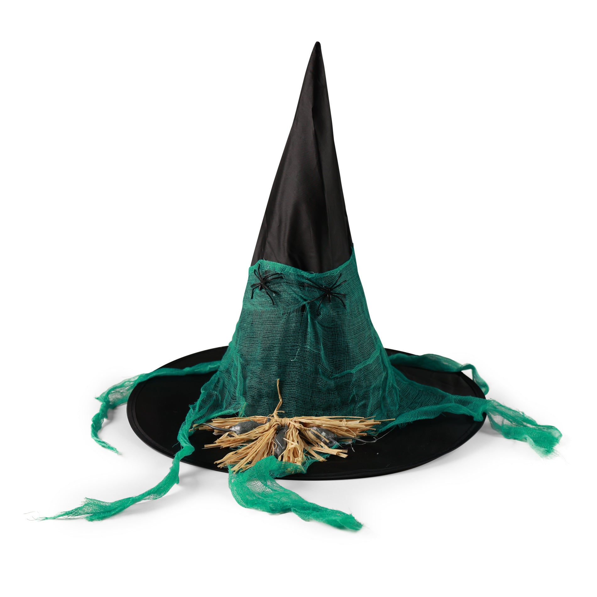 Adult witch hat with spiders
