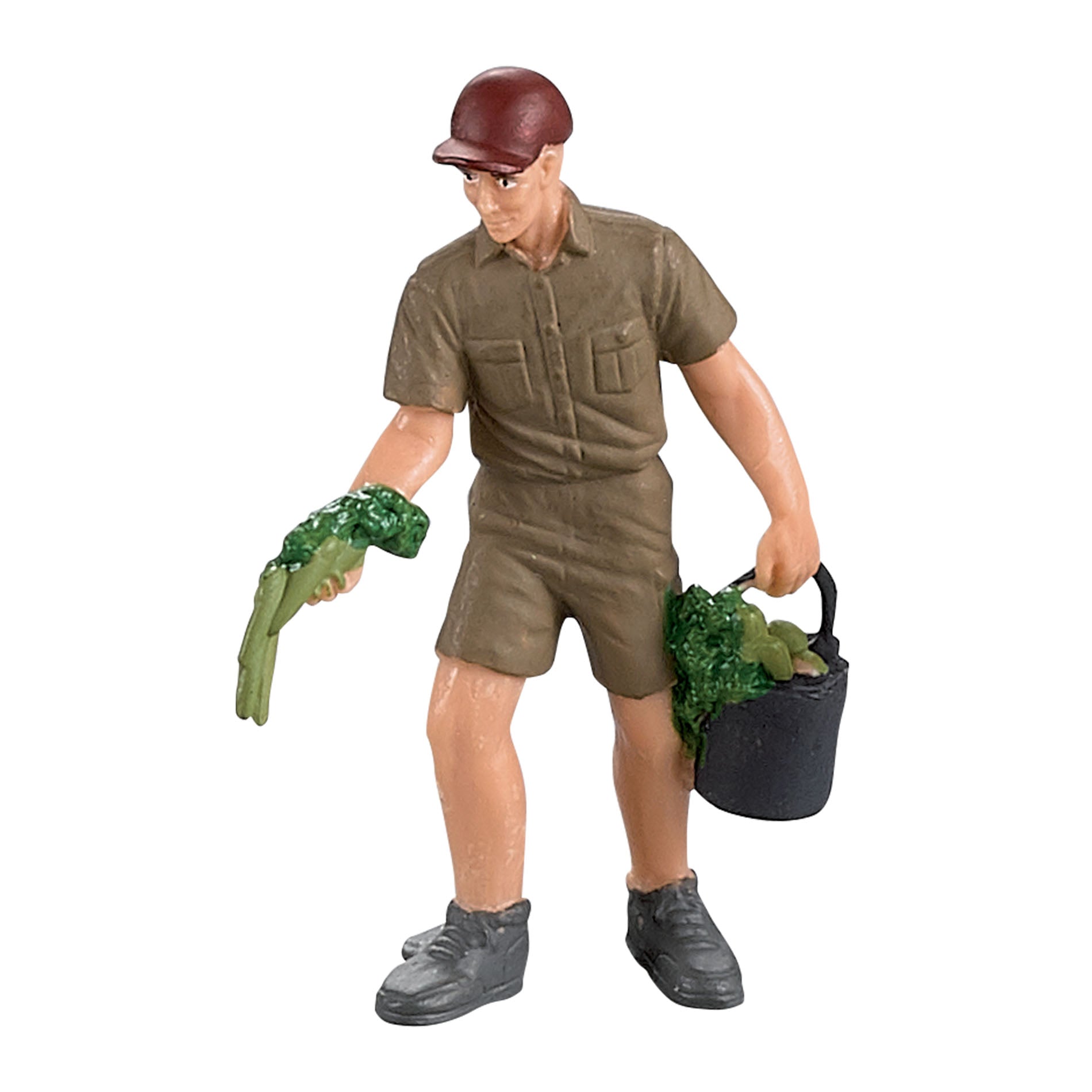 Farm animal figures with farmer 5 pcs