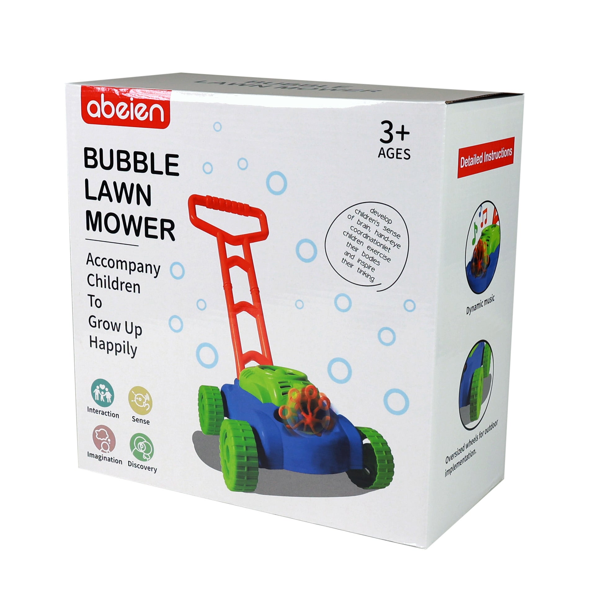 Children's Bubble Lawn Mower with Sound