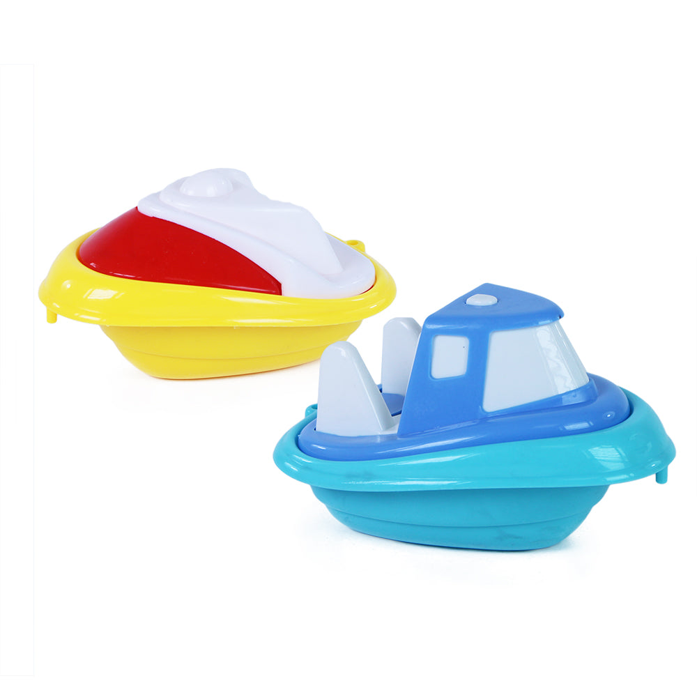 Plastic toy boats for water and sand 2 pcs