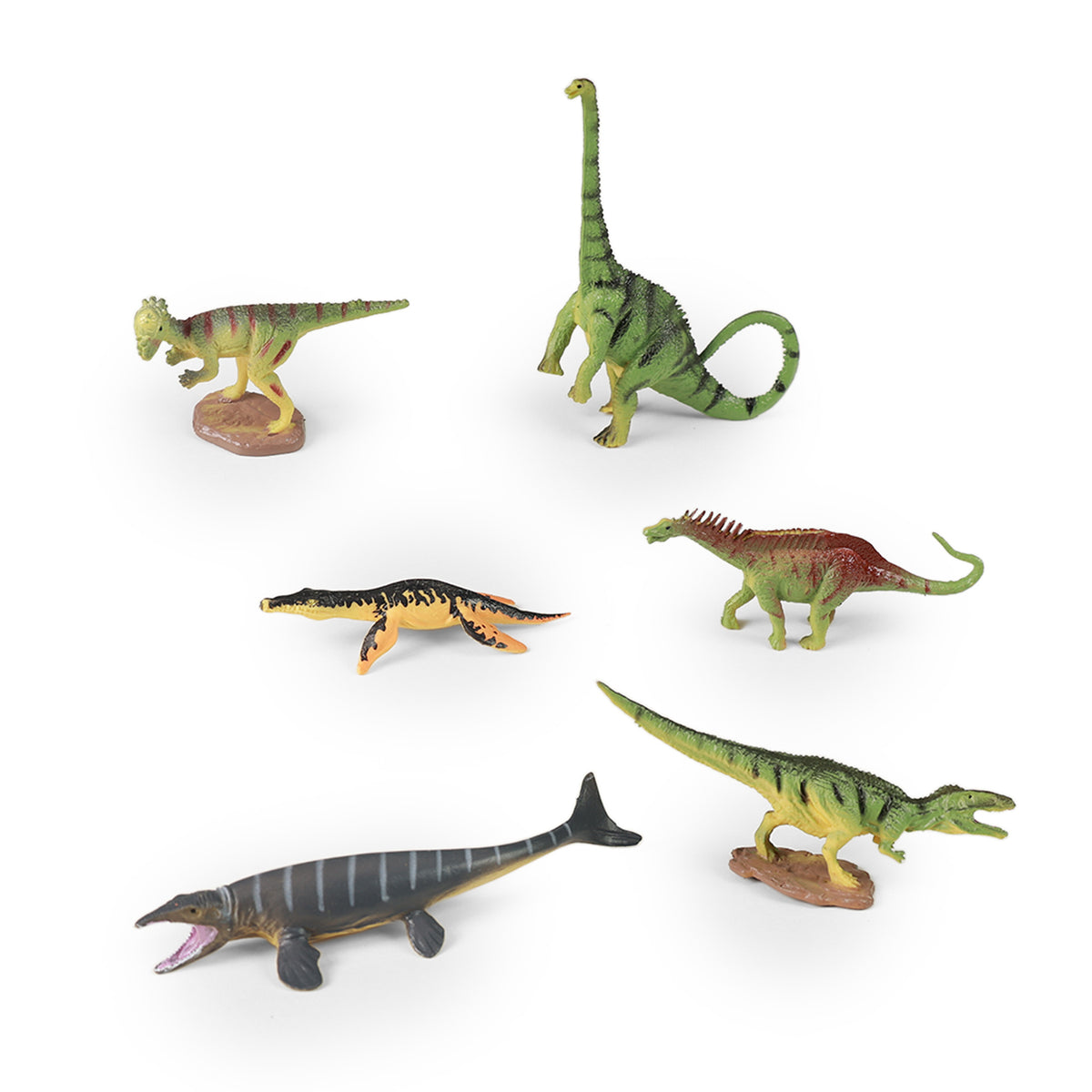 Dinosaur figures set 6 pcs in box