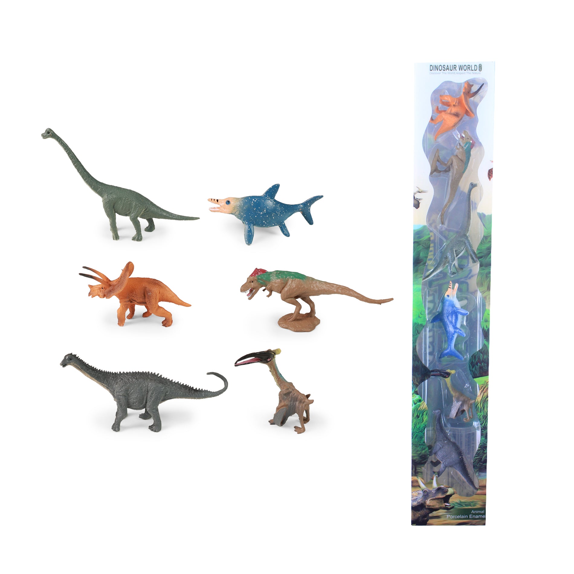 Dinosaur figures set 6 pcs