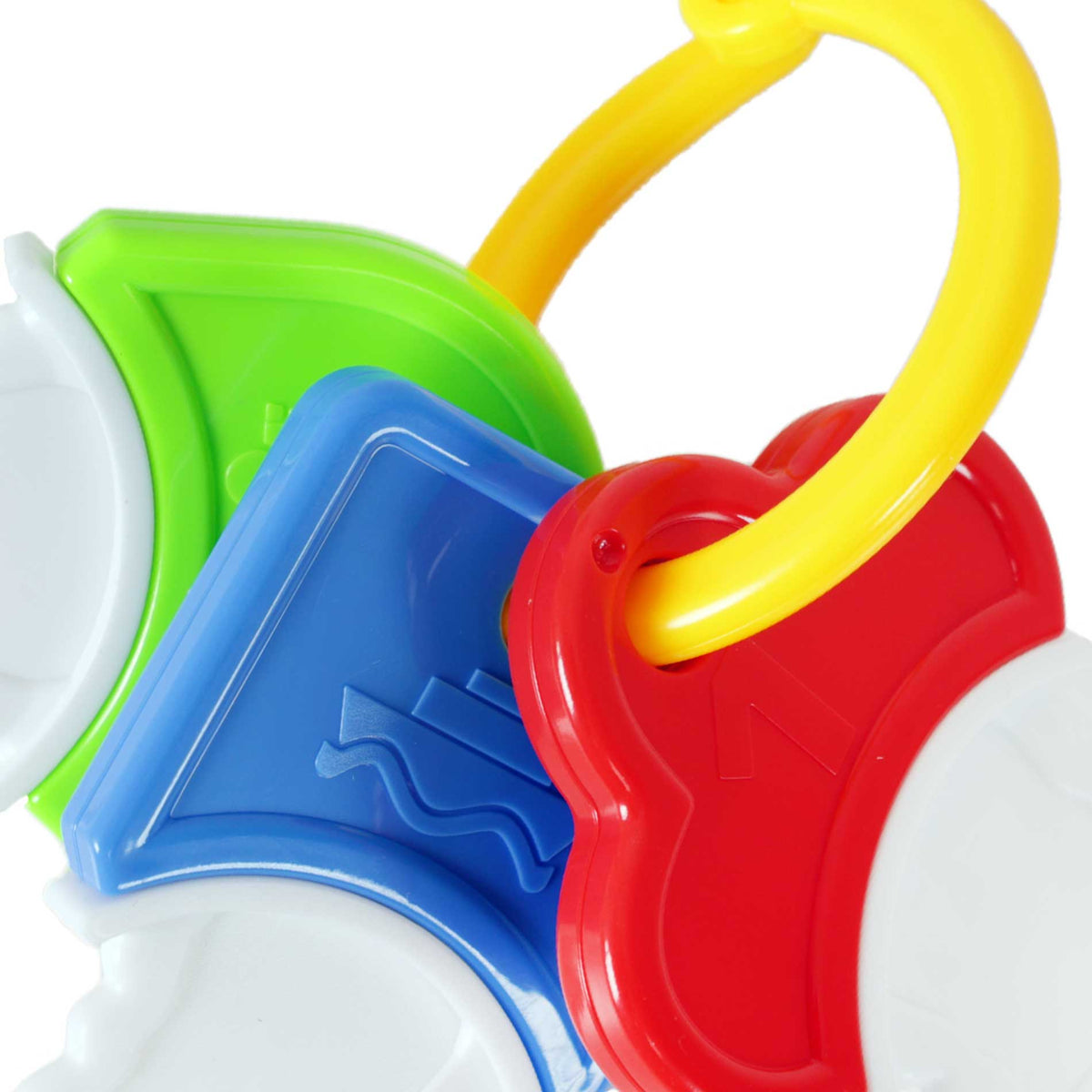 Baby rattle and teether keys