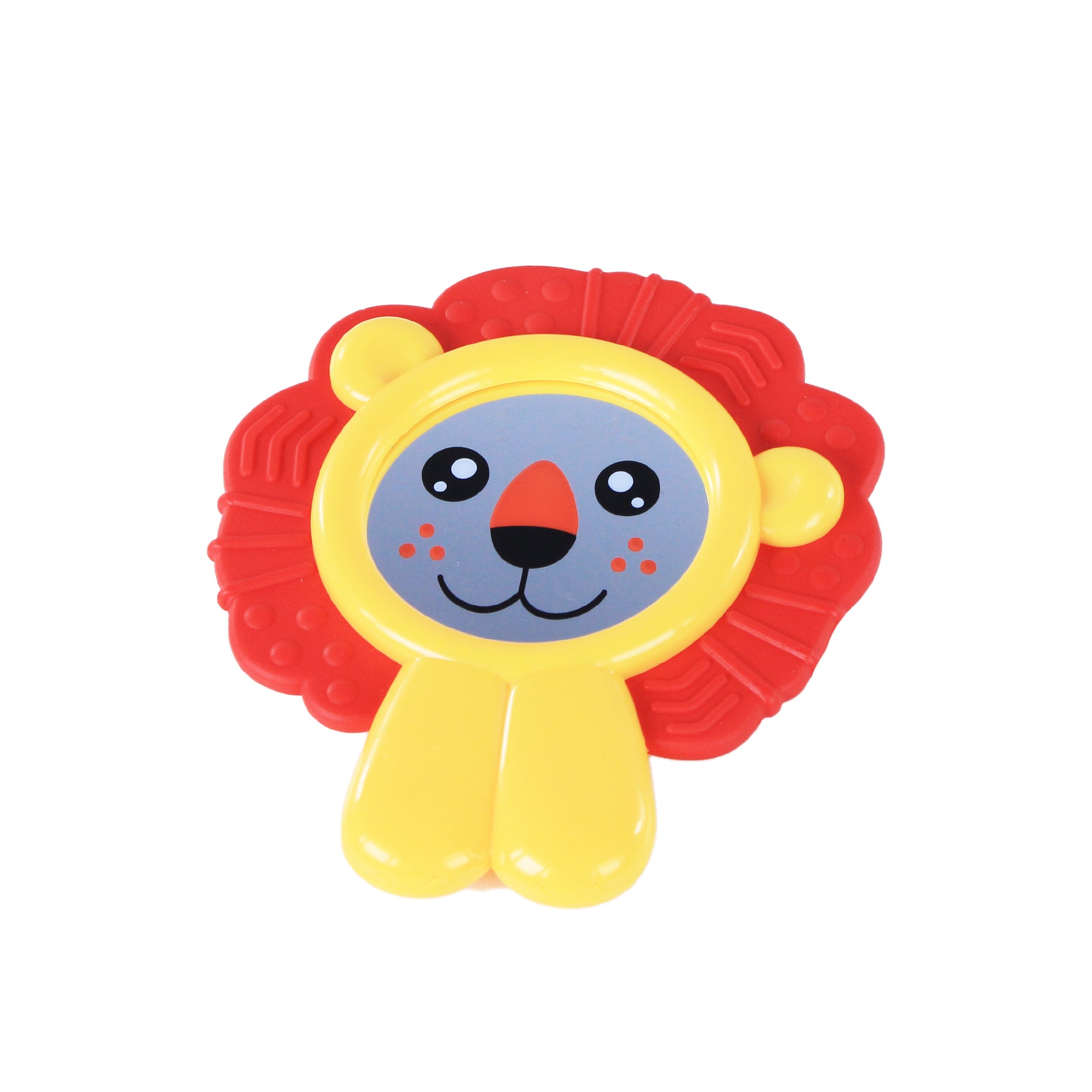 Baby rattle and teether lion
