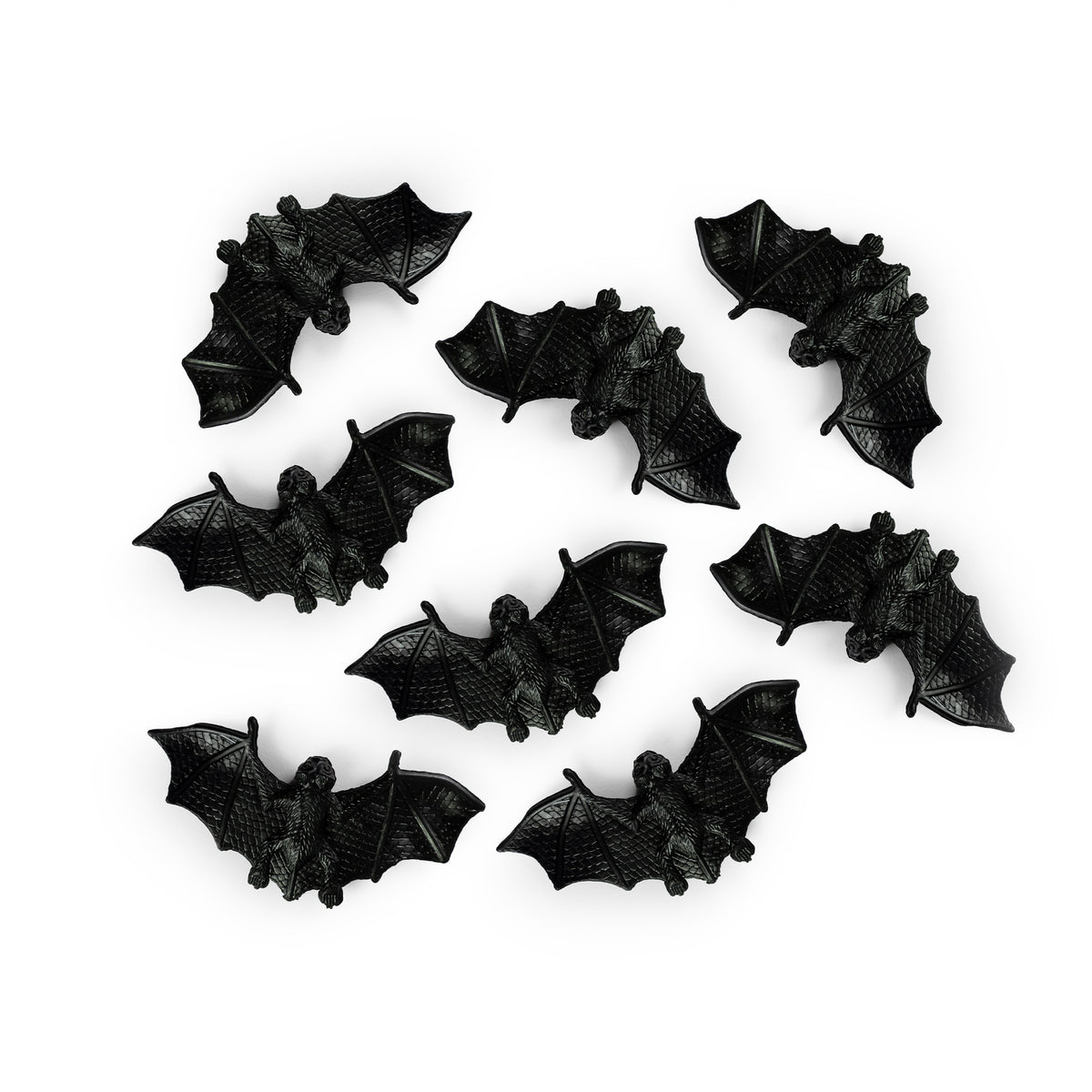 Bat decorations 8 pcs