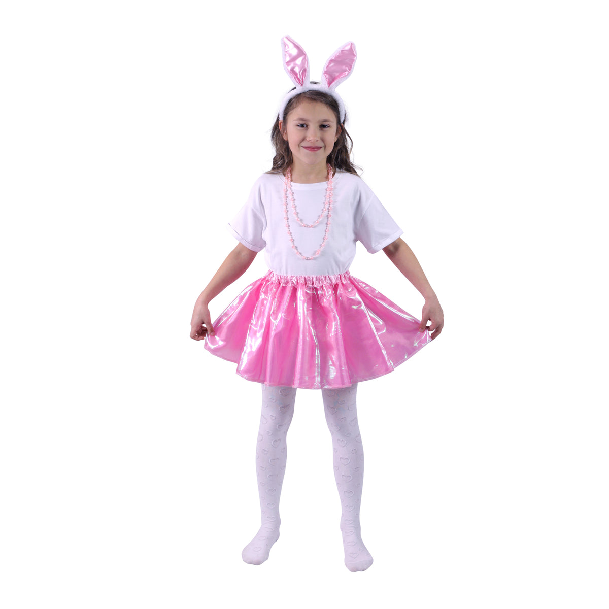 Children's bunny tutu costume skirt with headband