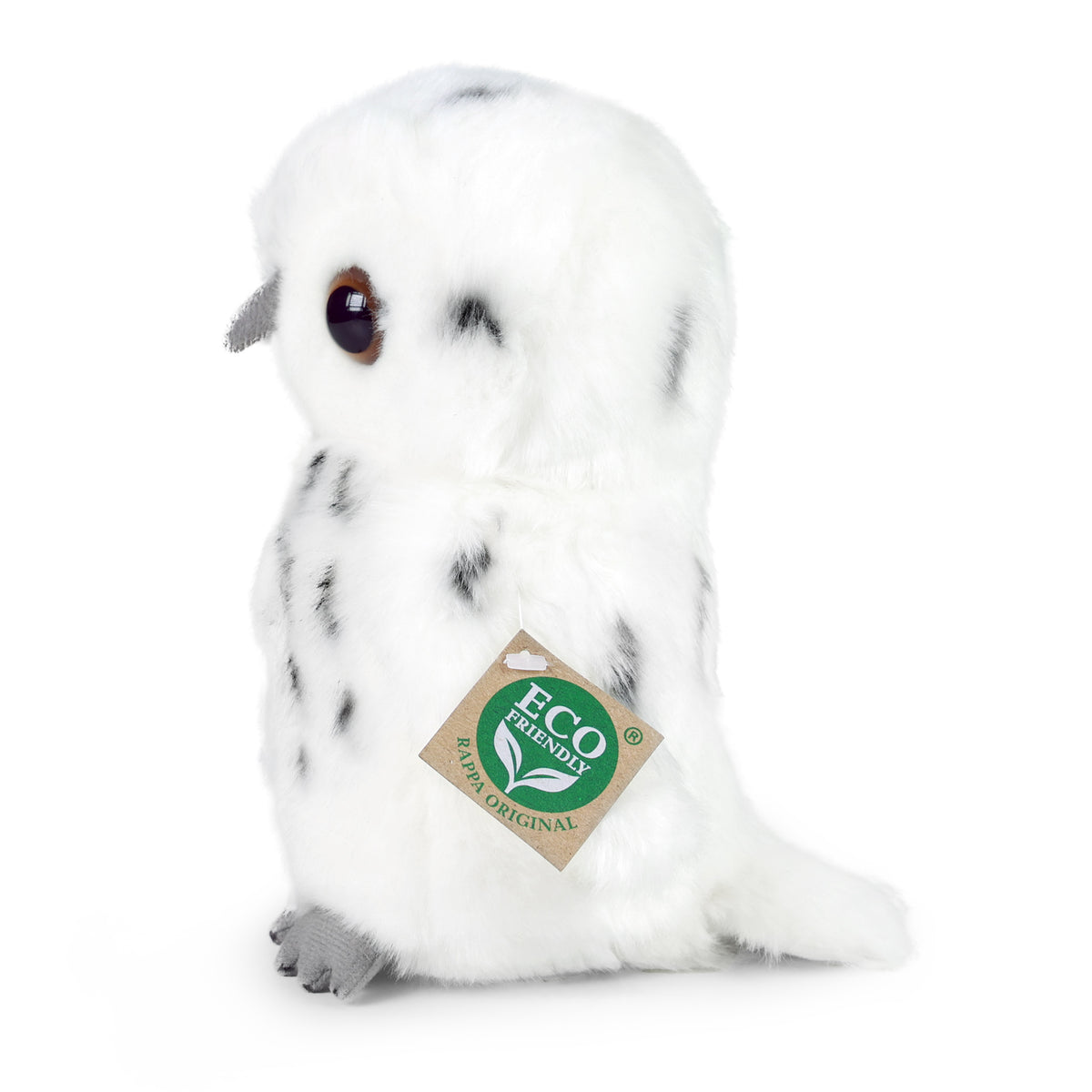 Snowy owl plush toy 18 cm ECO-FRIENDLY