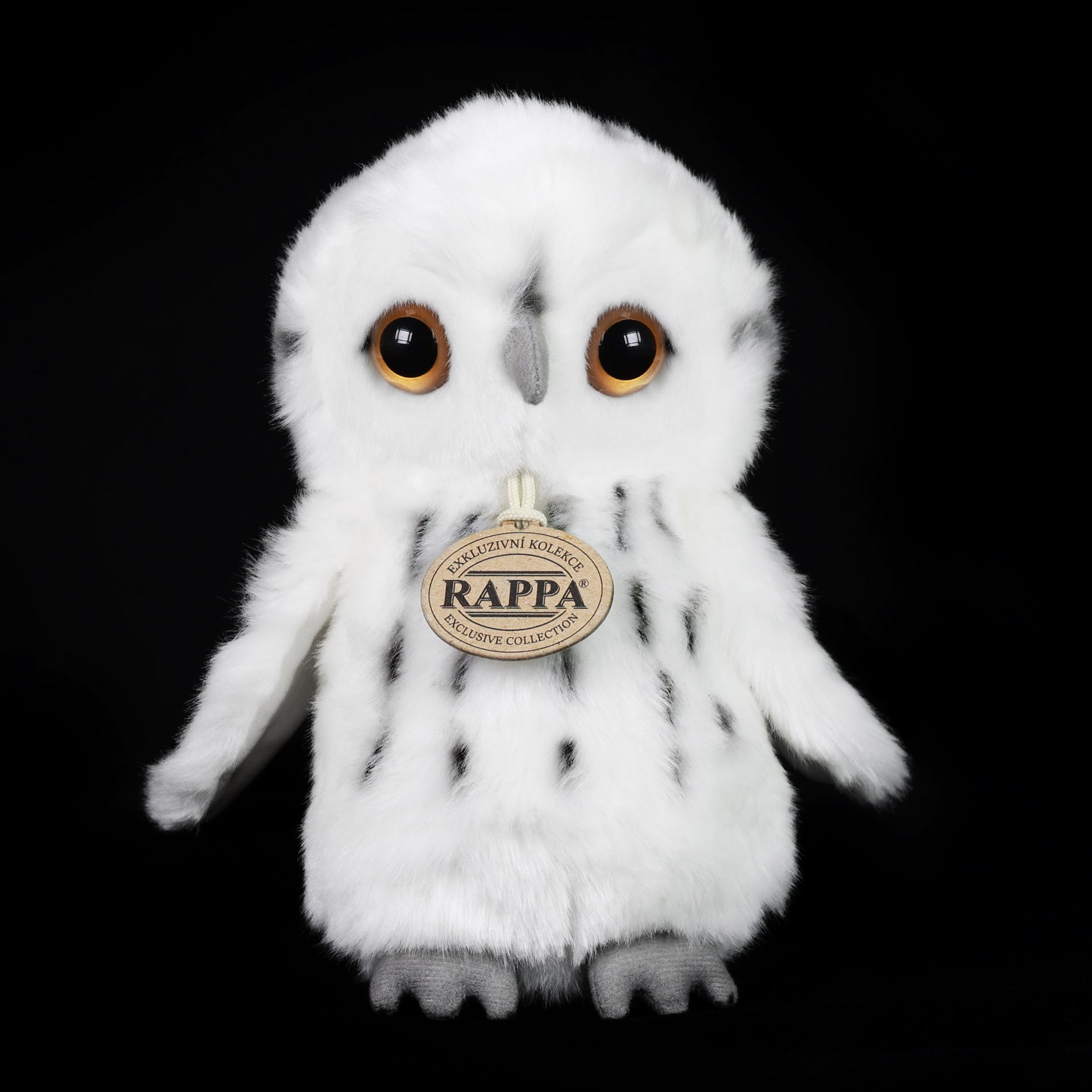 Snowy owl plush toy 18 cm ECO-FRIENDLY
