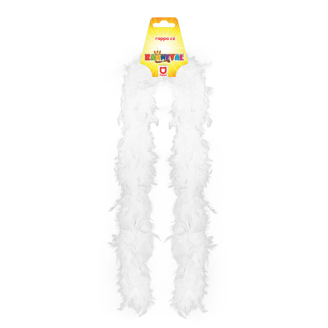 White feather boa 180 cm
