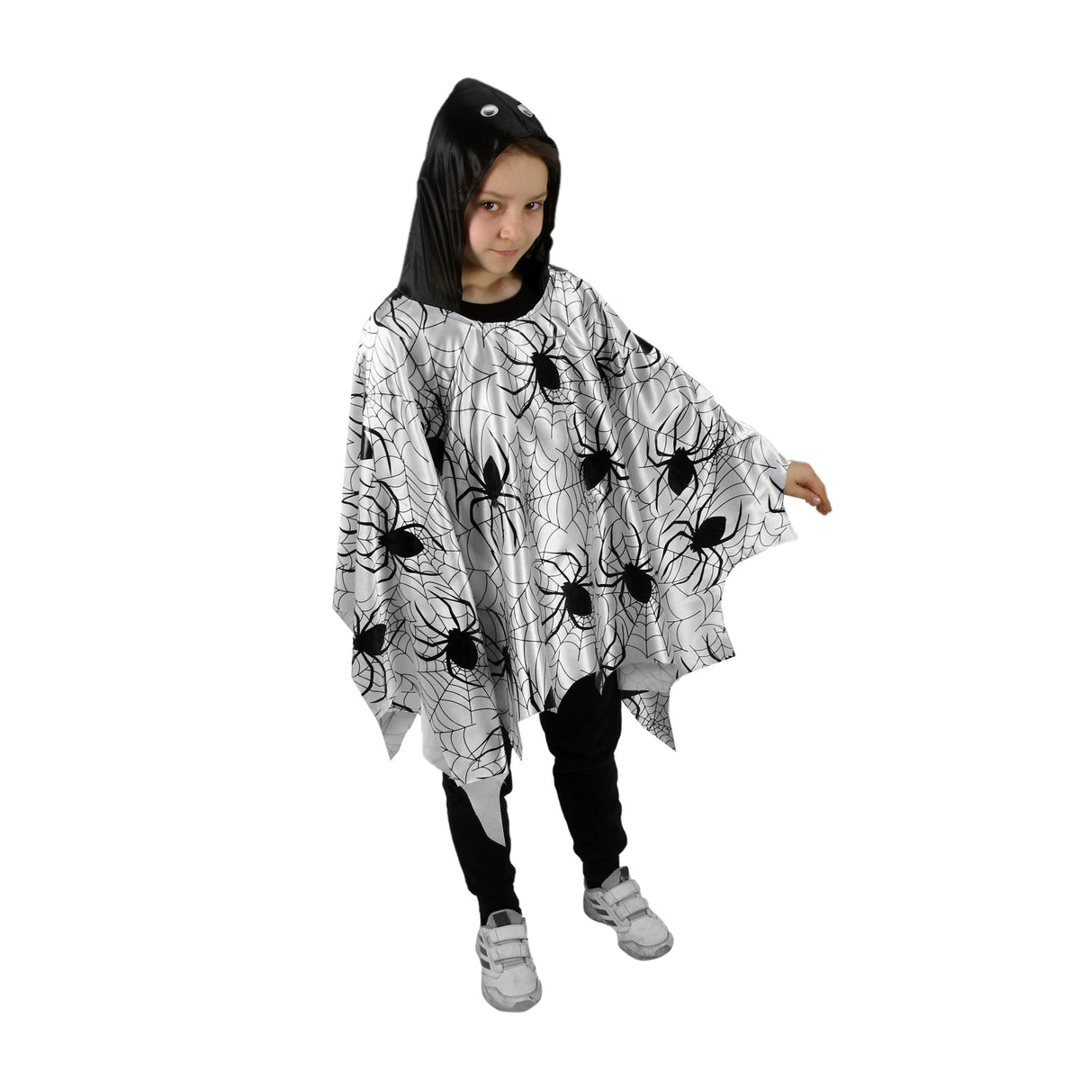 Children's spider cloak with hood