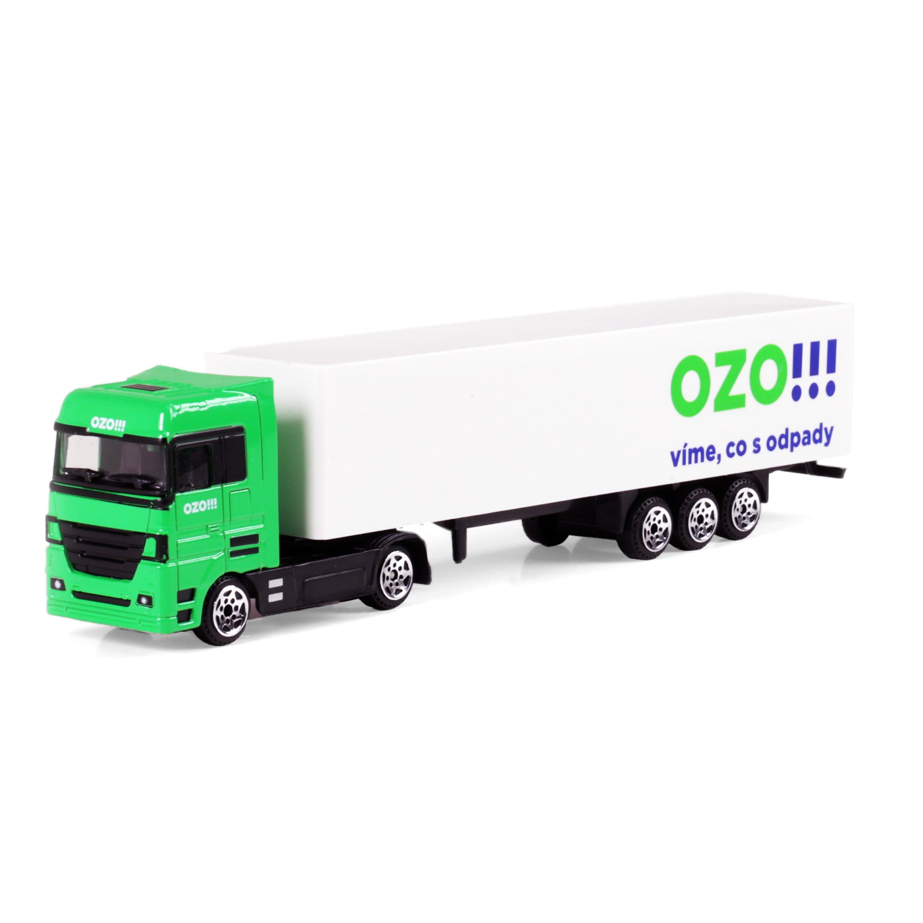 Metal OZO truck with PVC trailer 20 cm