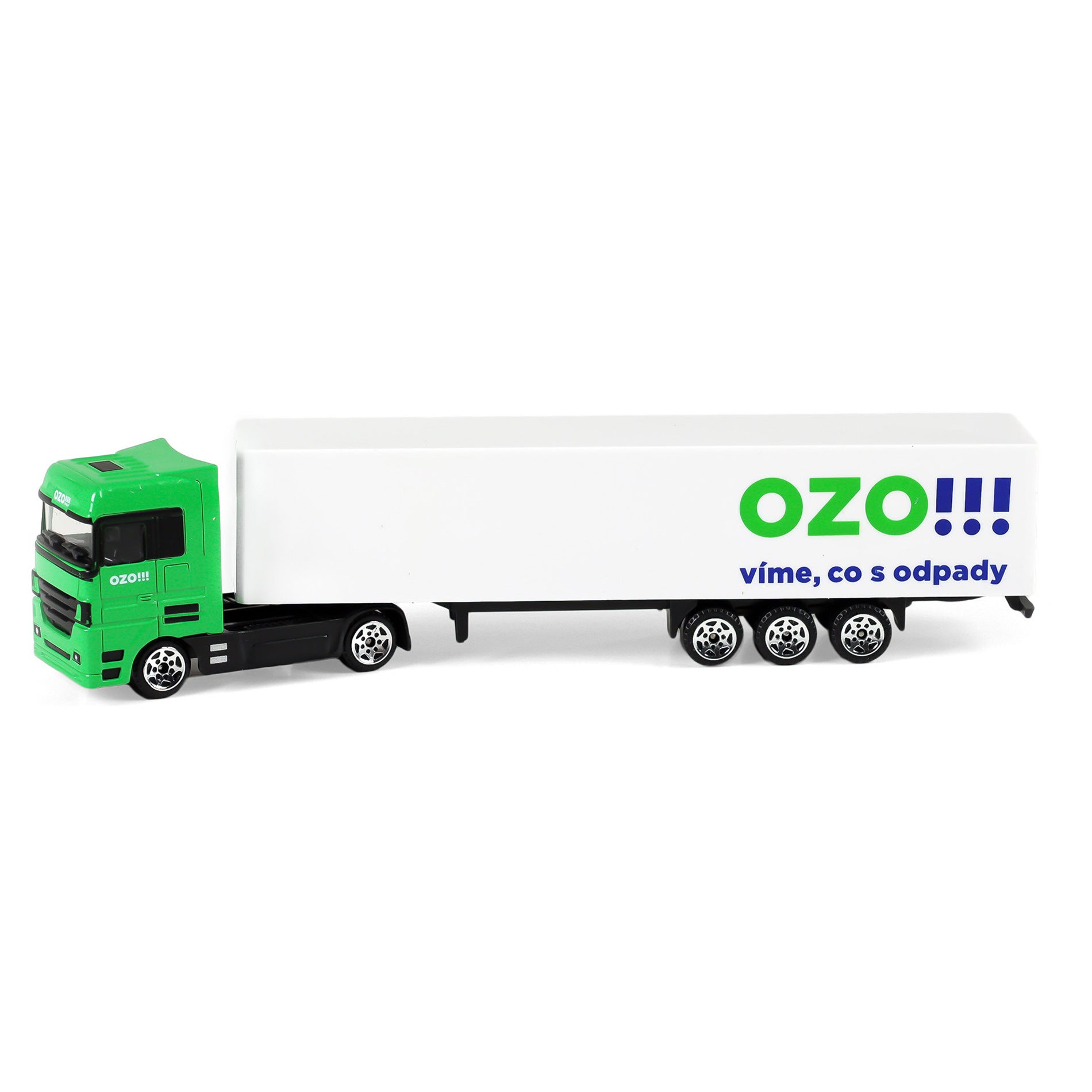 Metal OZO truck with PVC trailer 20 cm