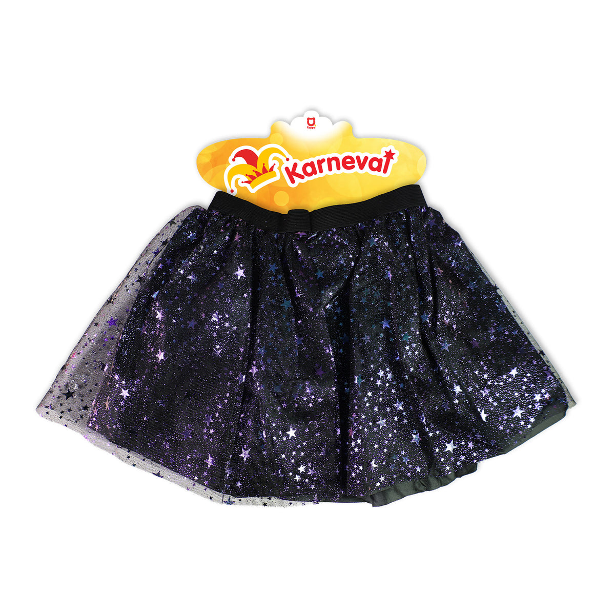 Witch tutu skirt with stars