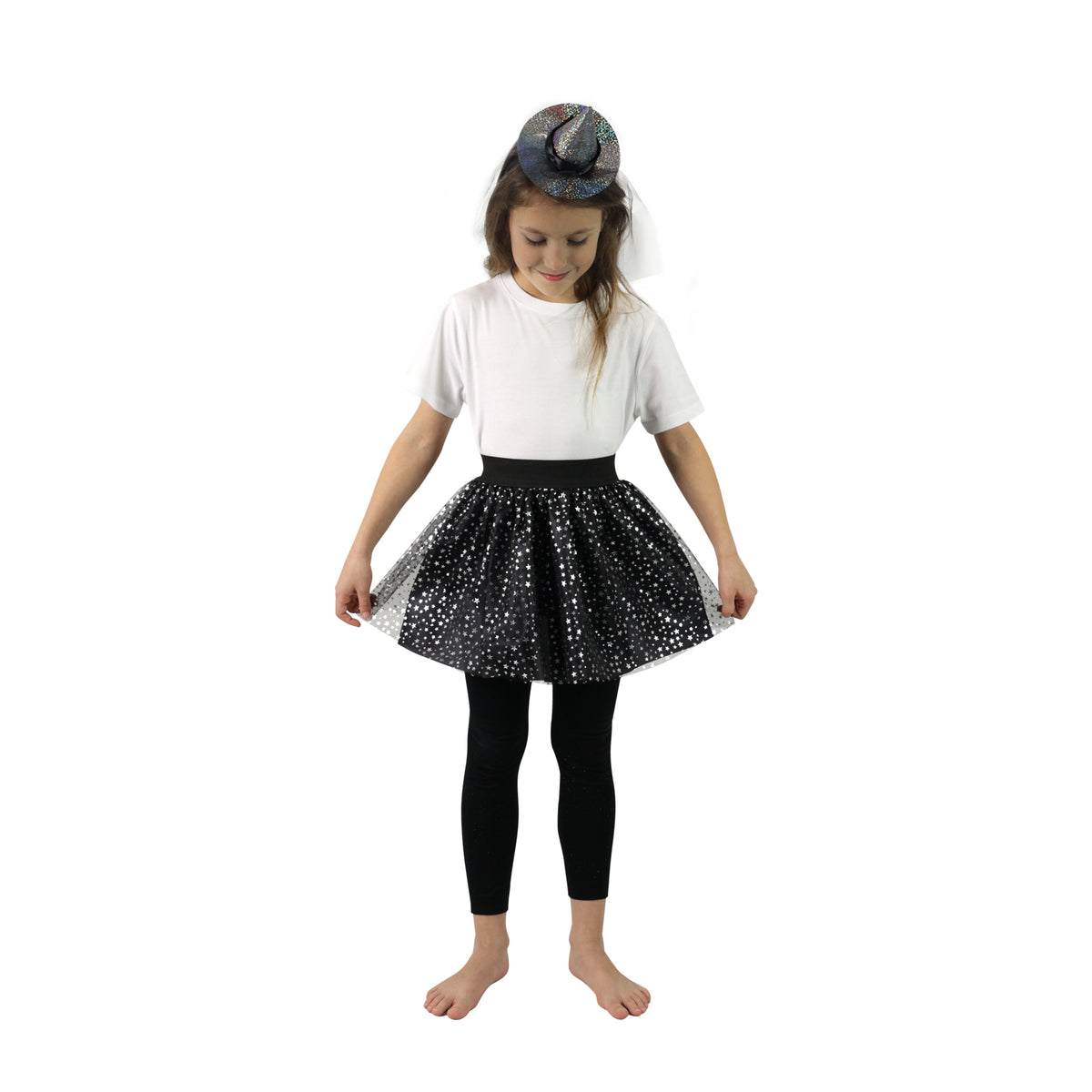 Witch costume set with tutu skirt and headband