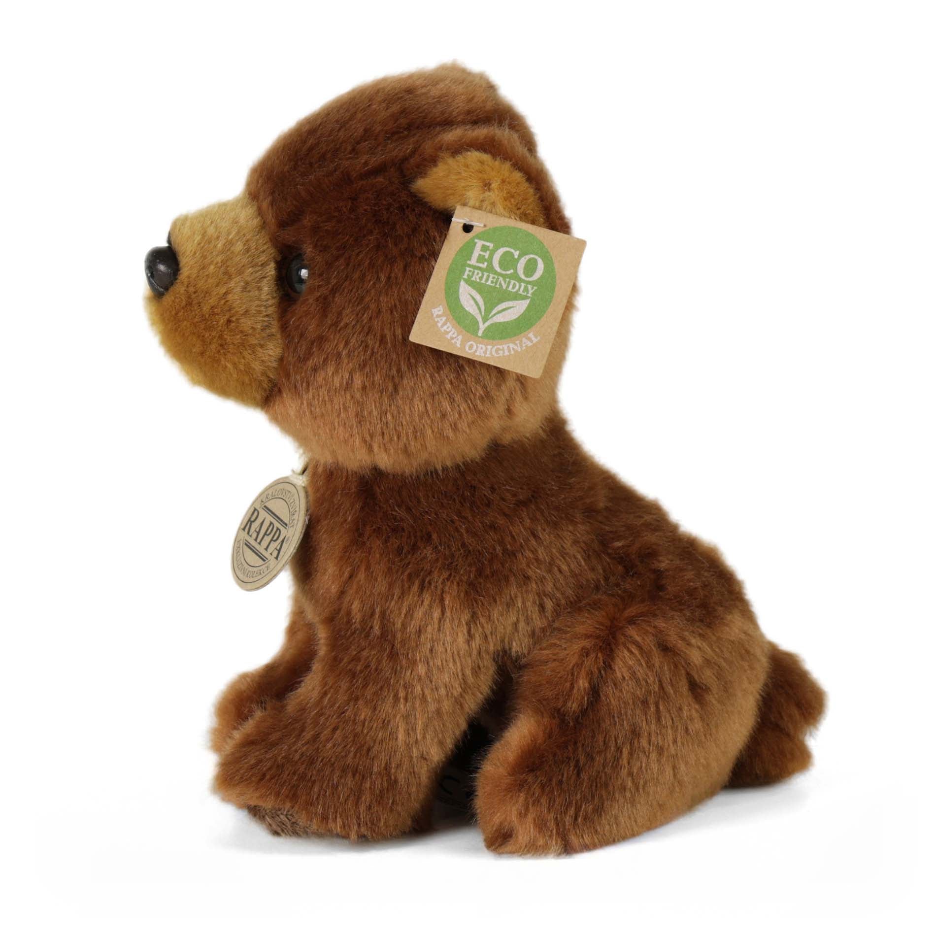 Brown plush bear 18 cm