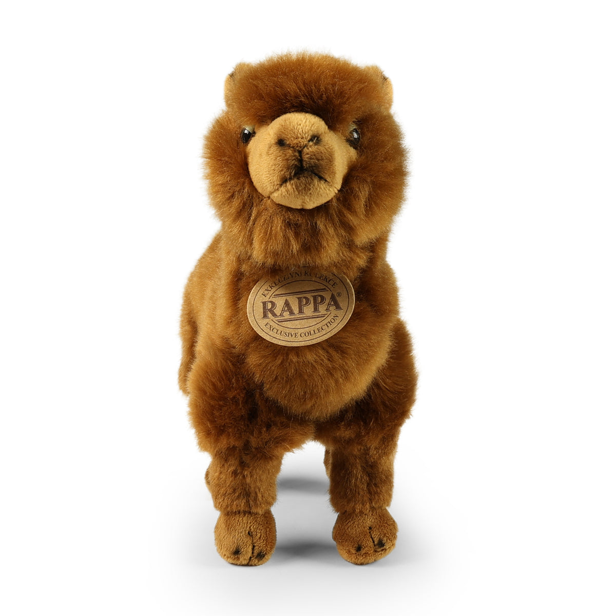 Brown plush alpaca 23 cm