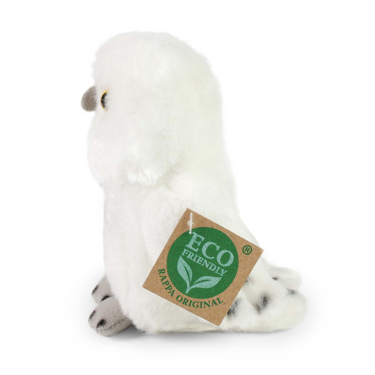 Snowy owl plush toy 13 cm