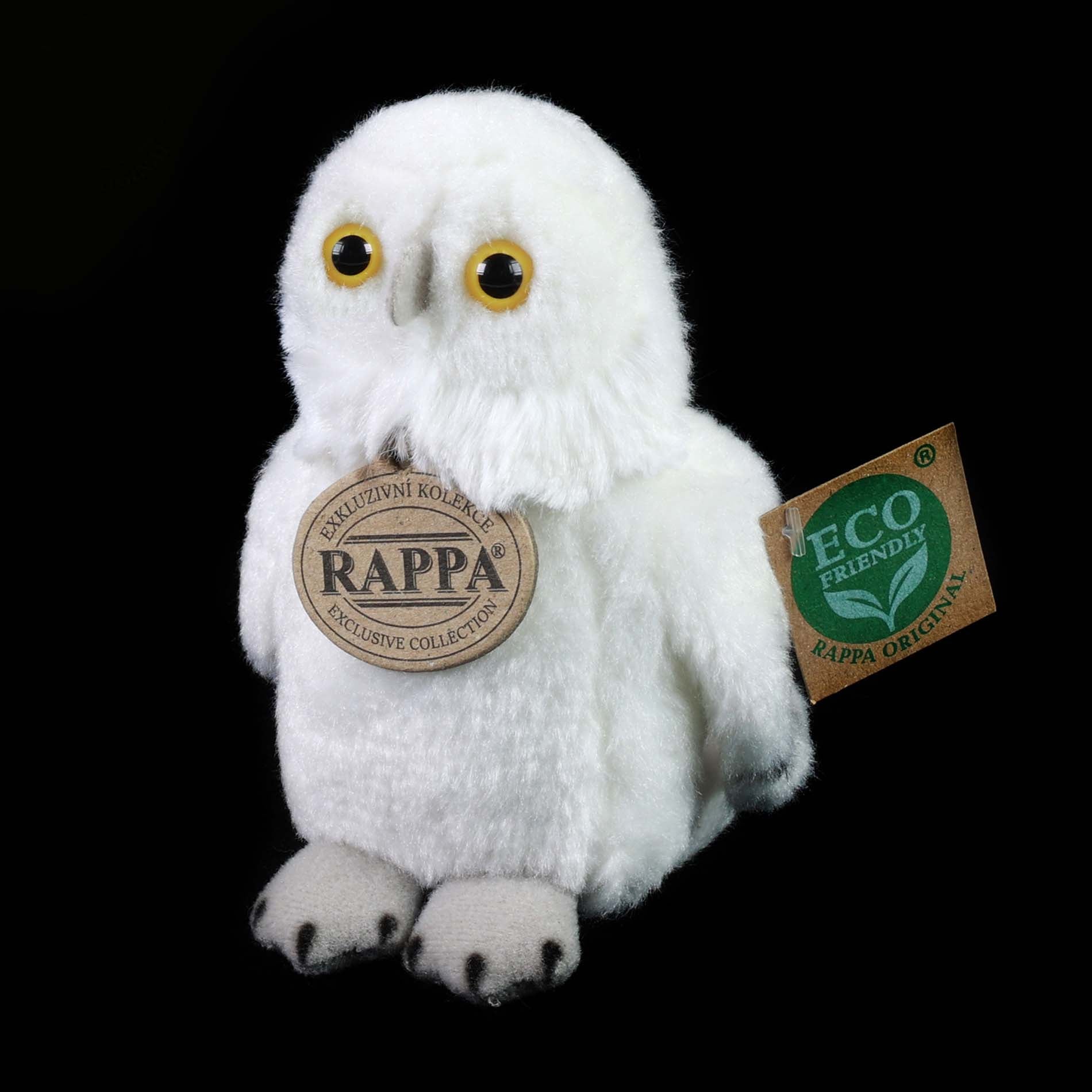 Snowy owl plush toy 13 cm