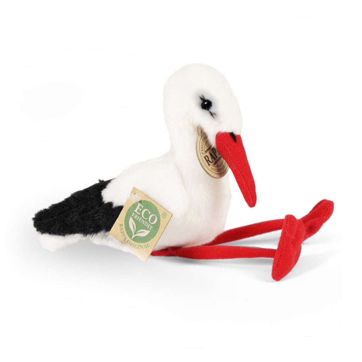 Eco-Friendly Plush Stork 20 cm