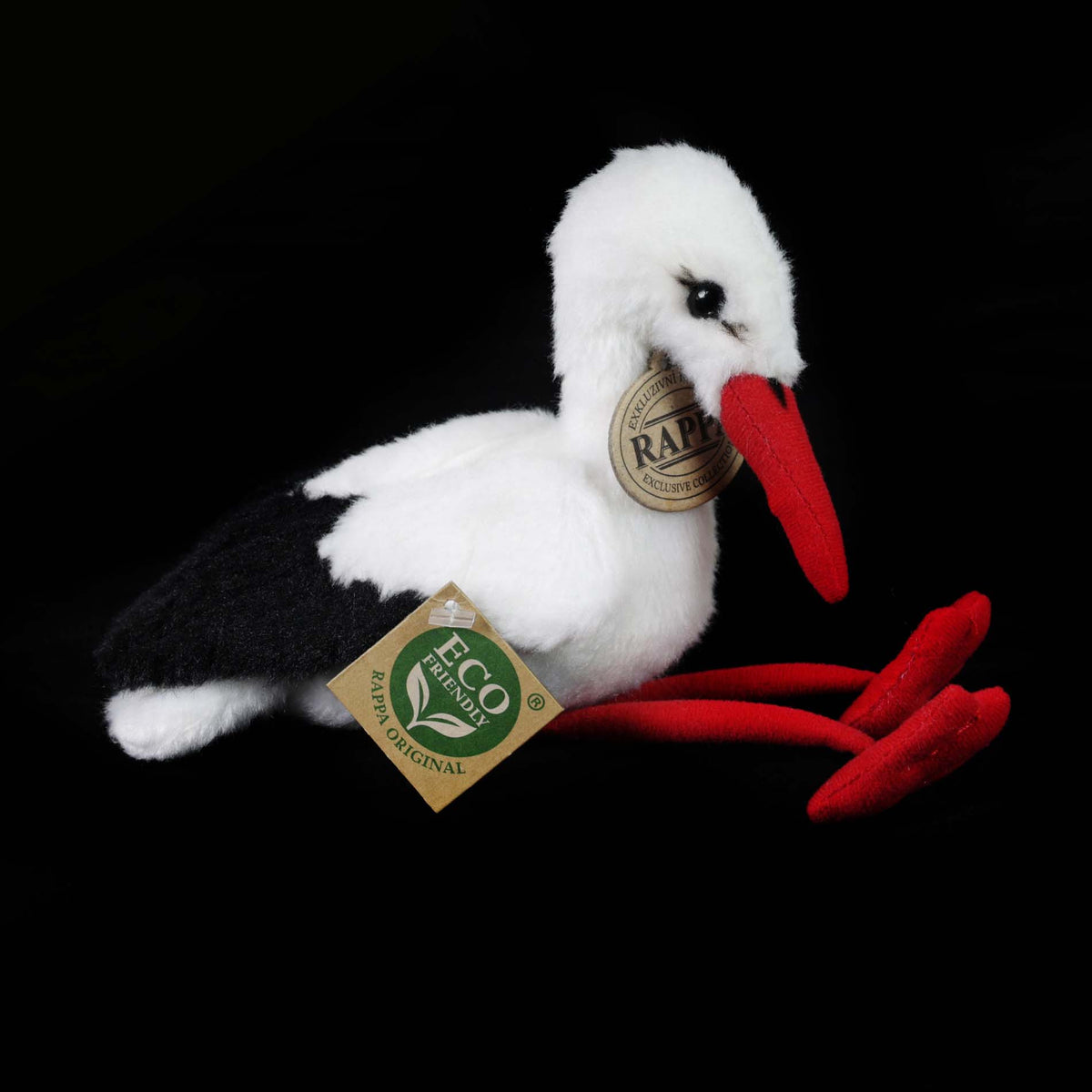 Eco-Friendly Plush Stork 20 cm