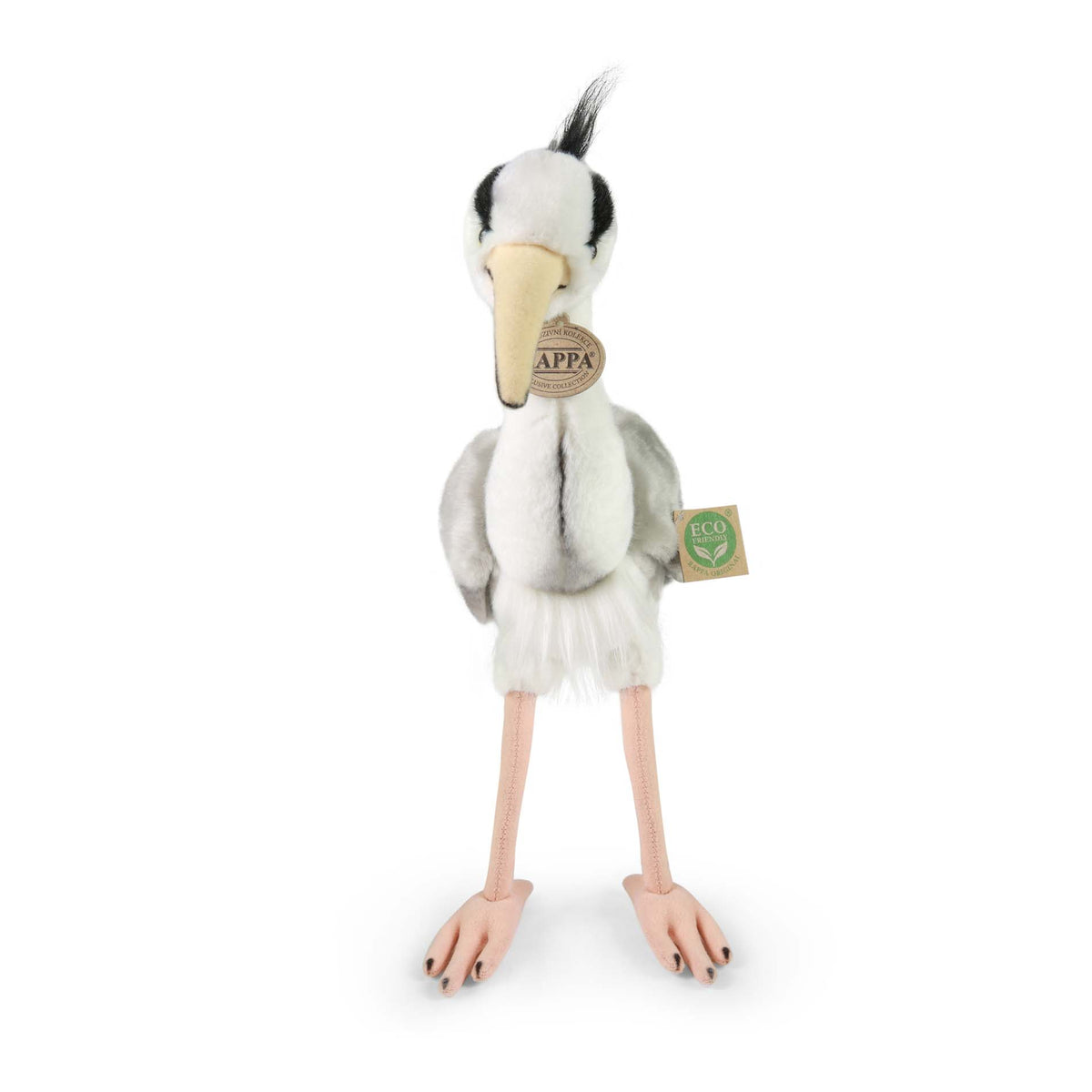 Plush heron 40 cm ECO-FRIENDLY