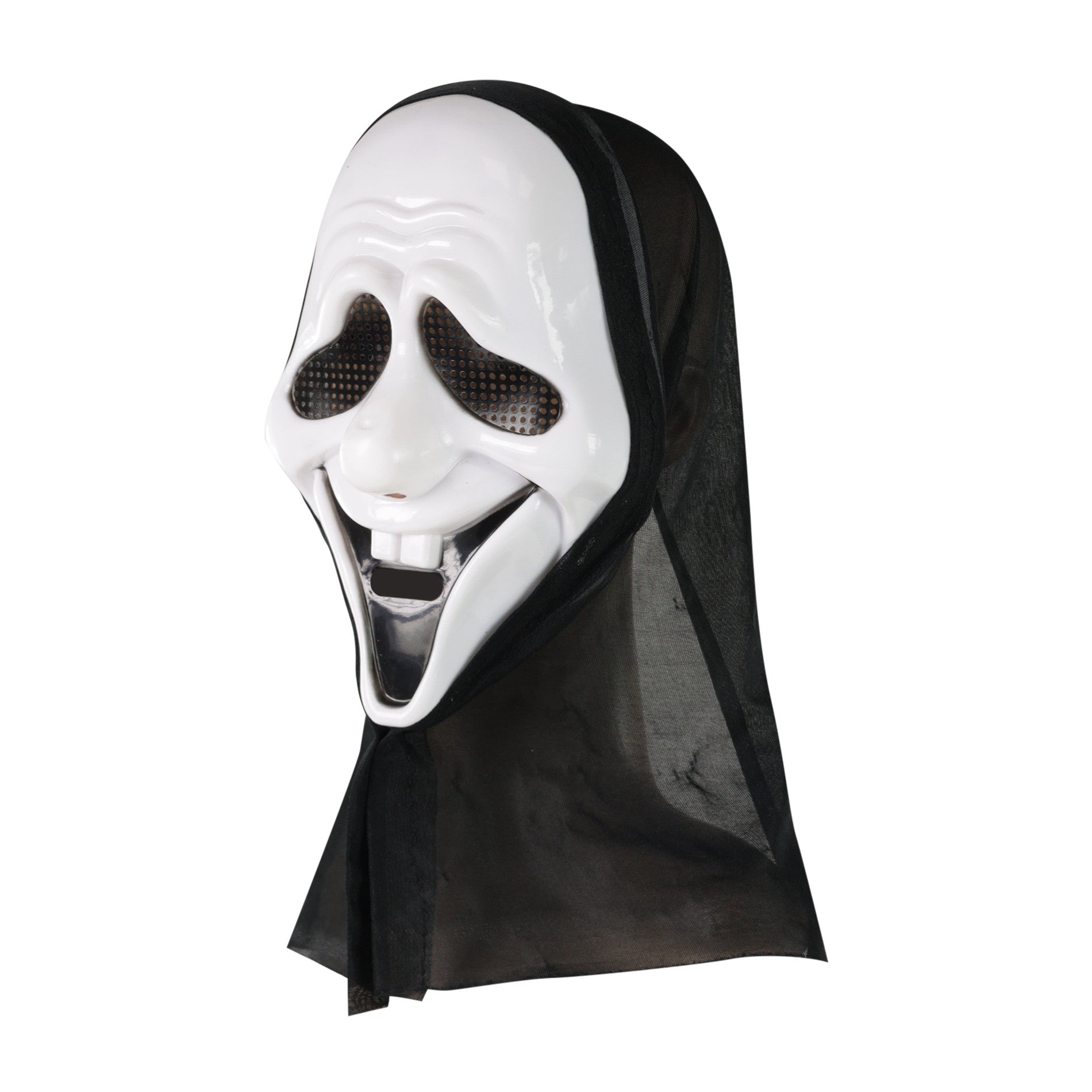 Ghost mask with scarf