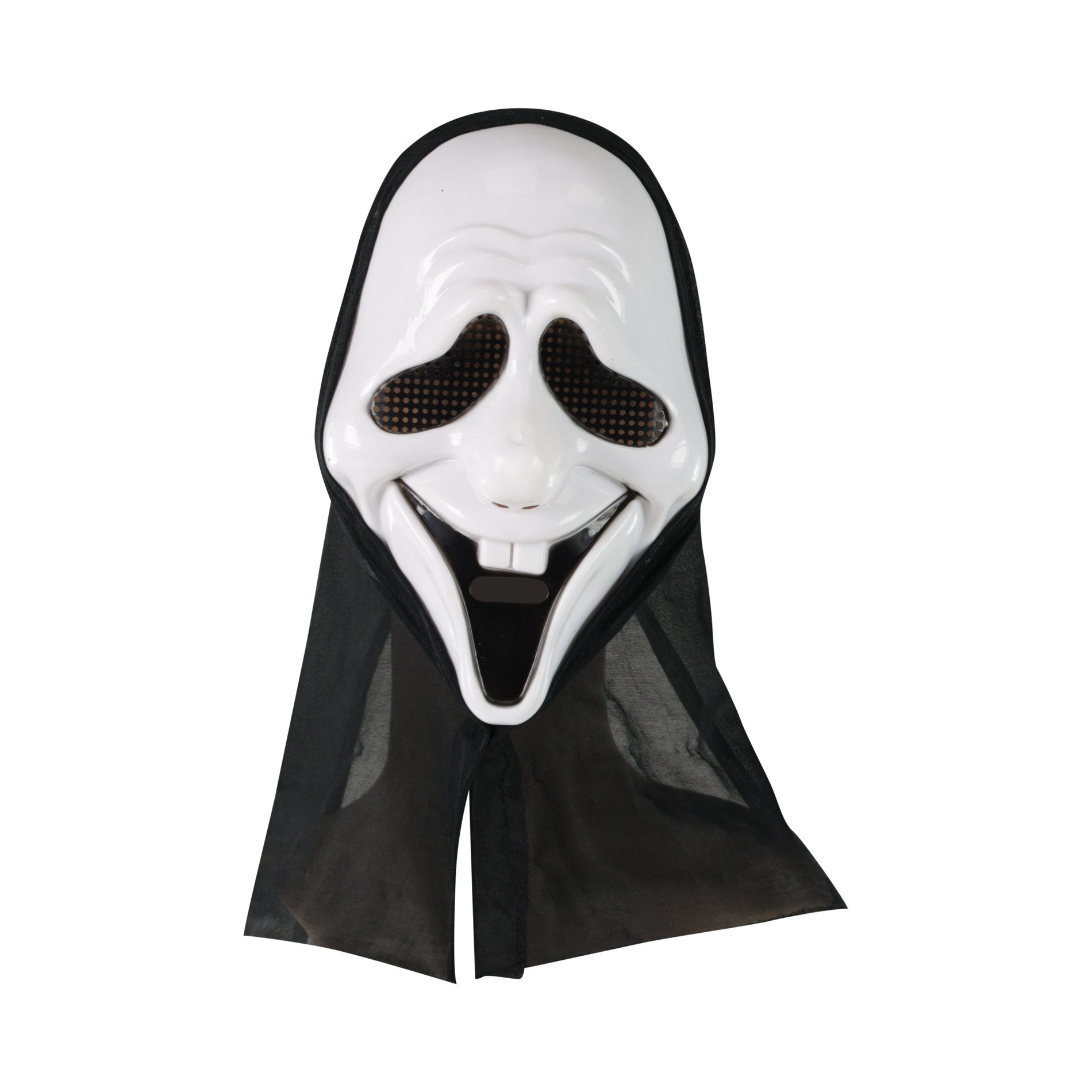 Ghost mask with scarf
