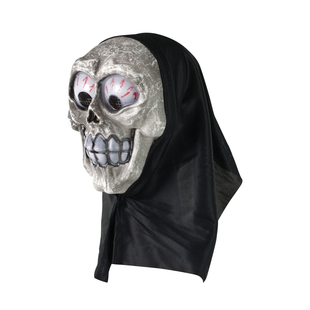 Skeleton mask with scarf