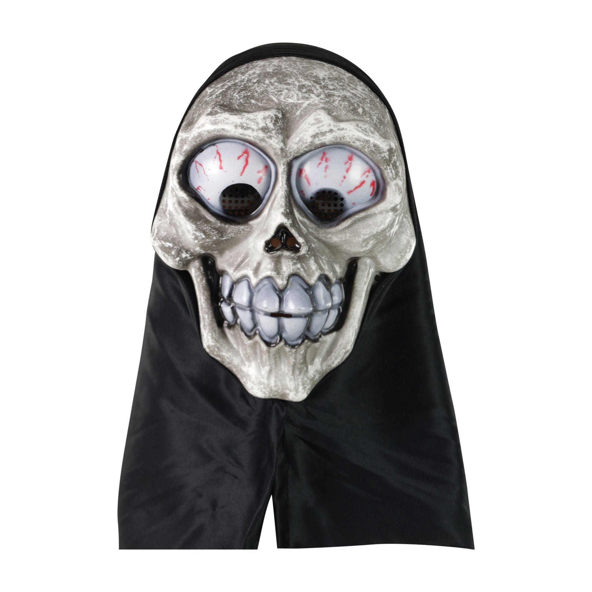Skeleton mask with scarf