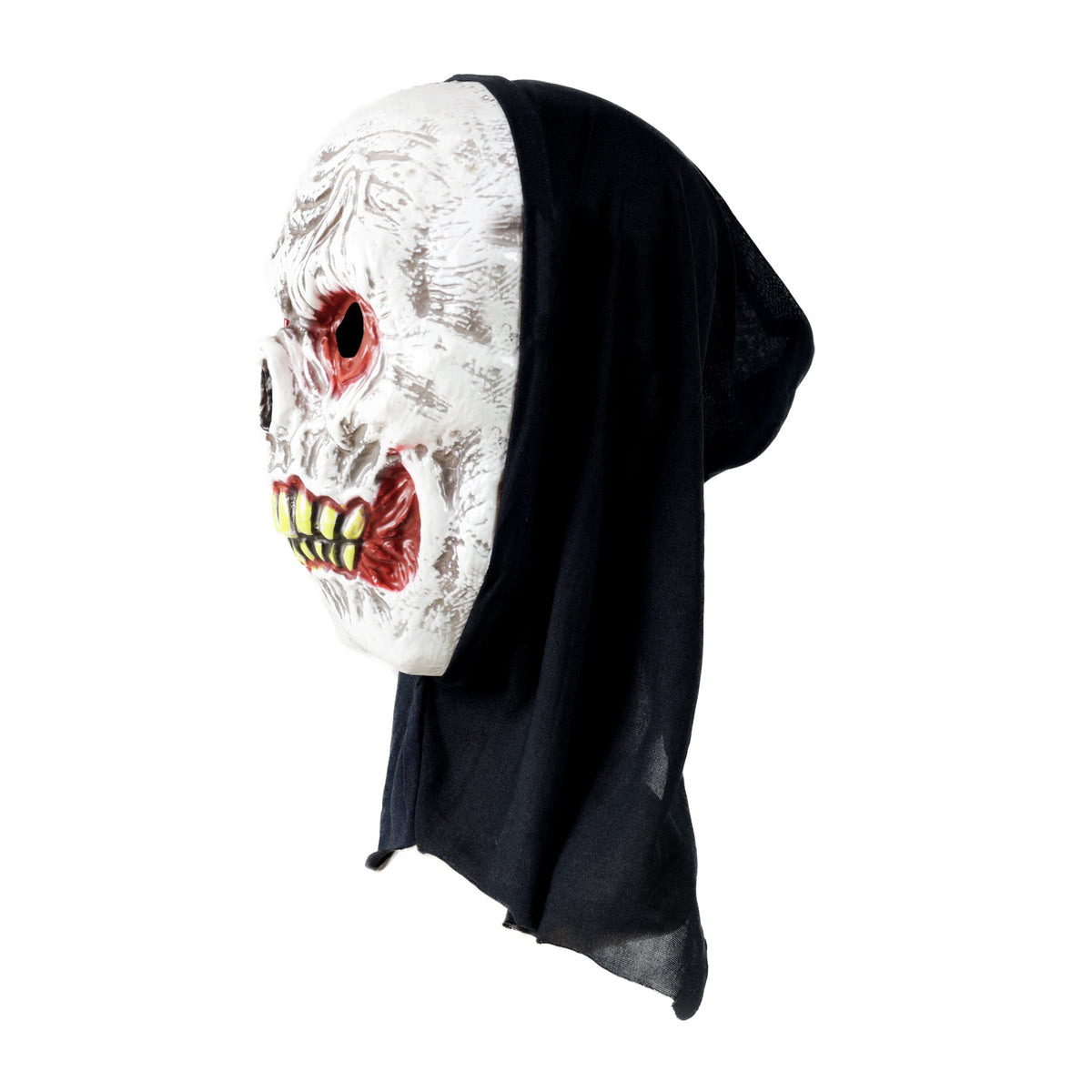 Skeleton mask with scarf