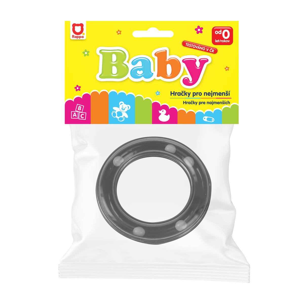 Rattle ring black