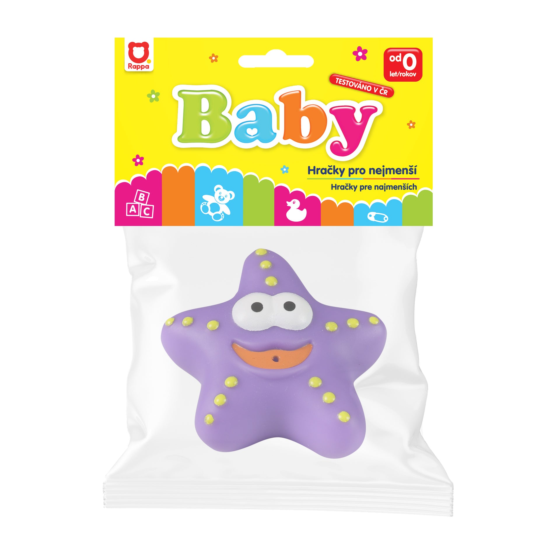 Small rubber sea star