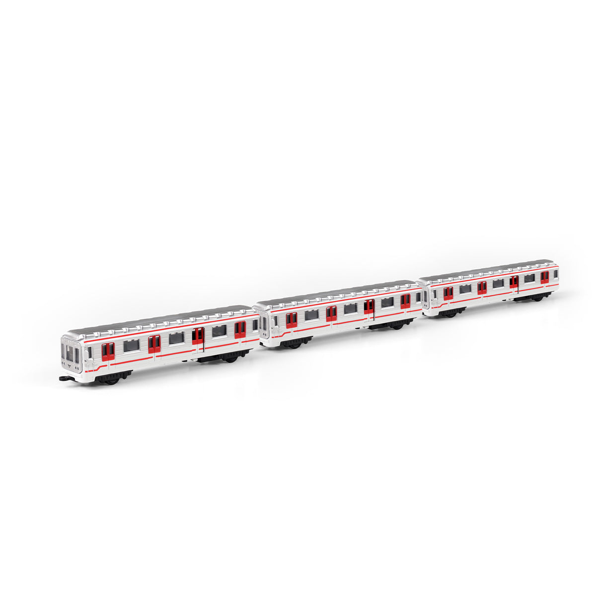 Prague metro metal train 16 cm / Pražské metro