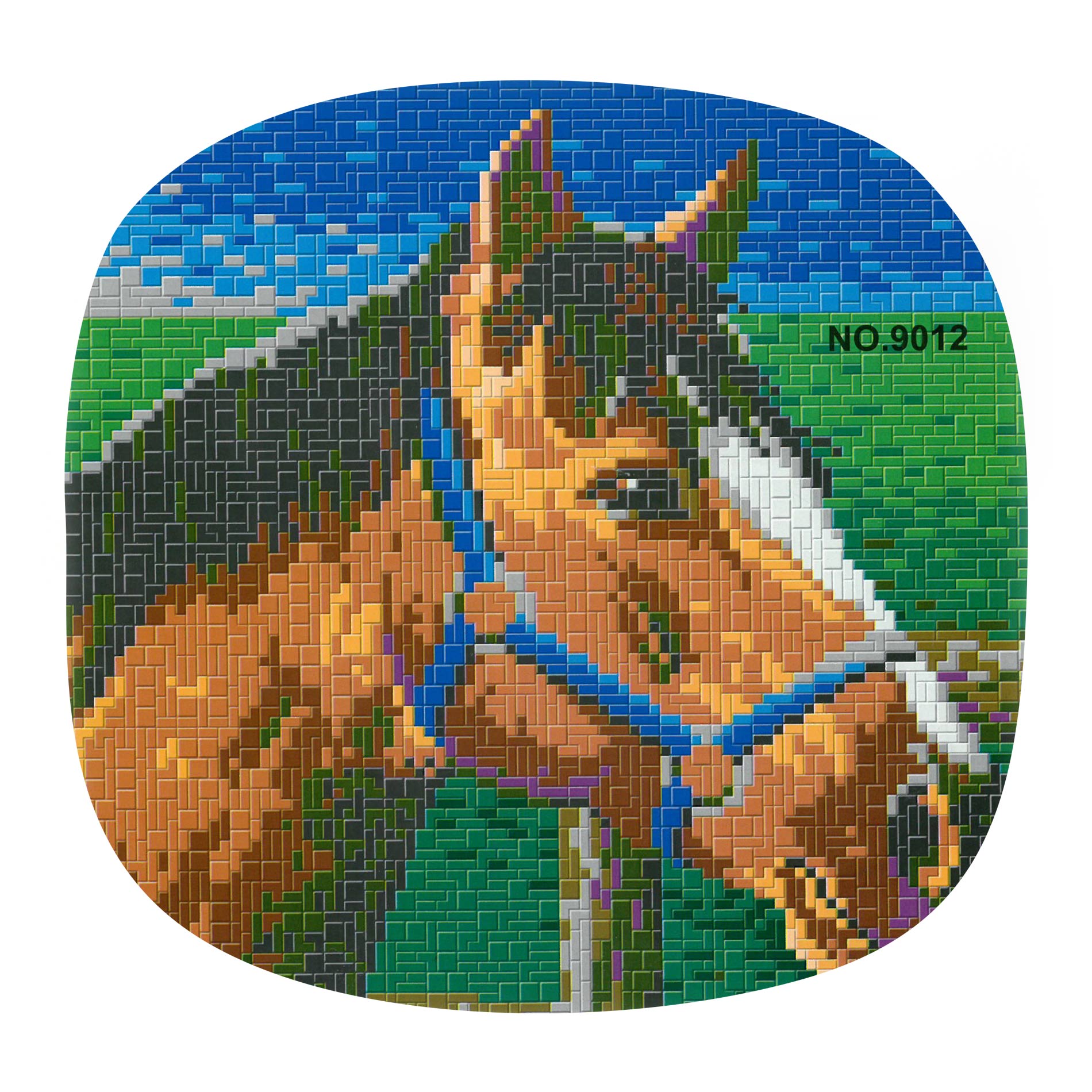 Horse mosaic craft kit