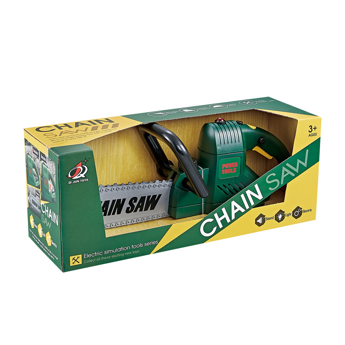 Toy chainsaw with sound and light 40 cm