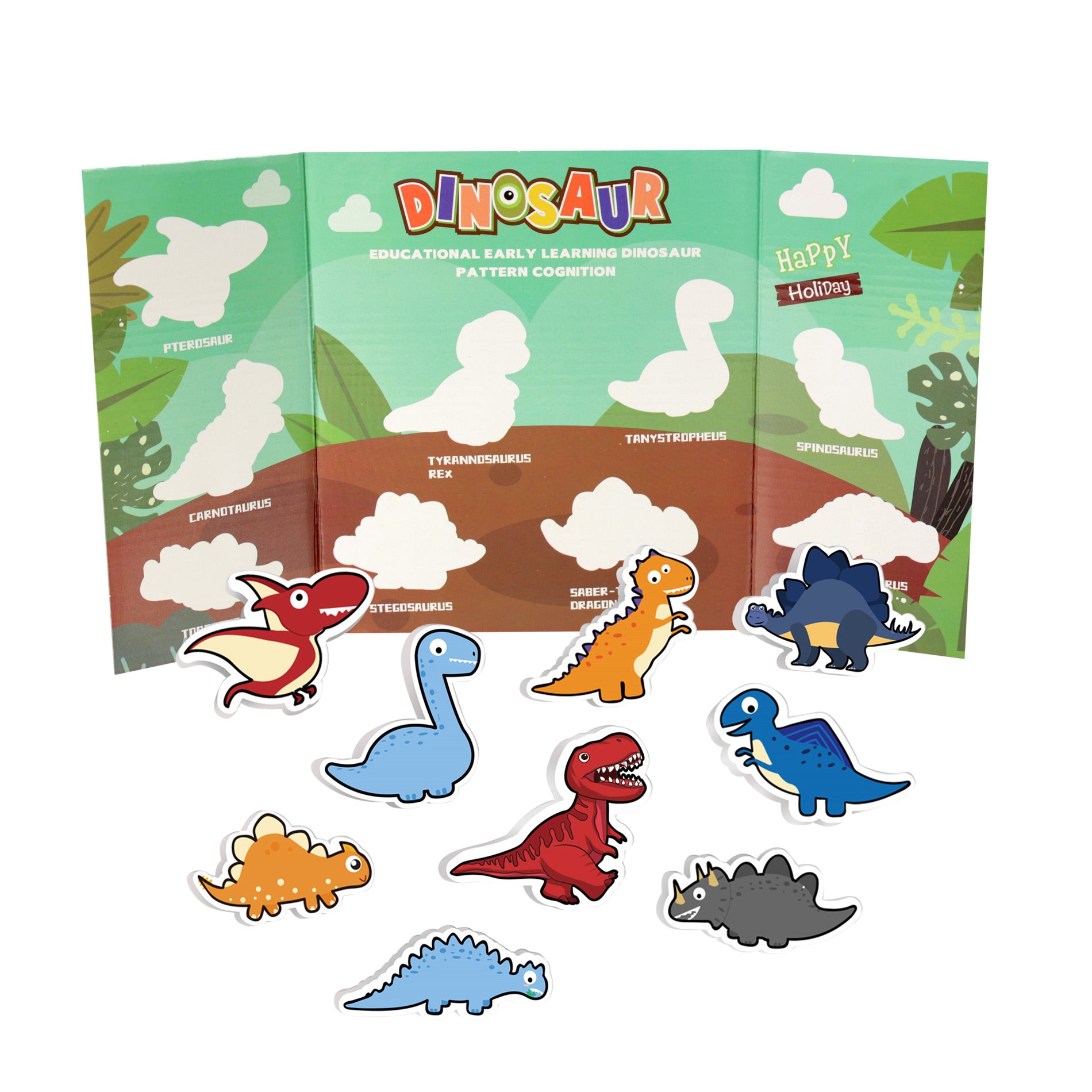 Dinosaur magnet craft set