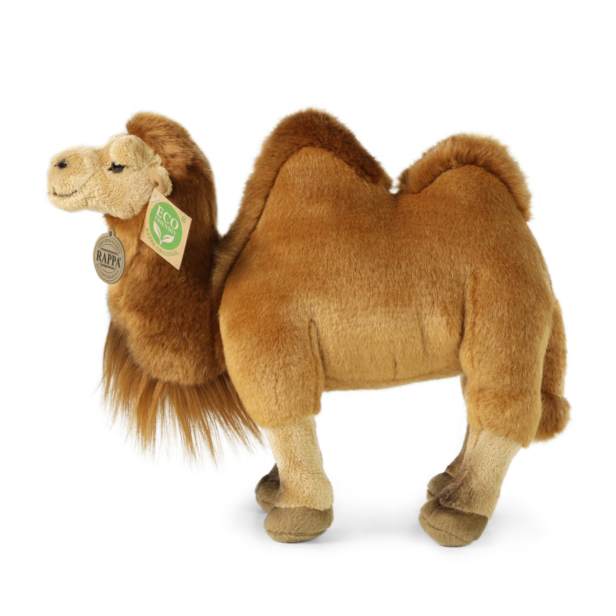 Eco-friendly plush Bactrian camel 30 cm