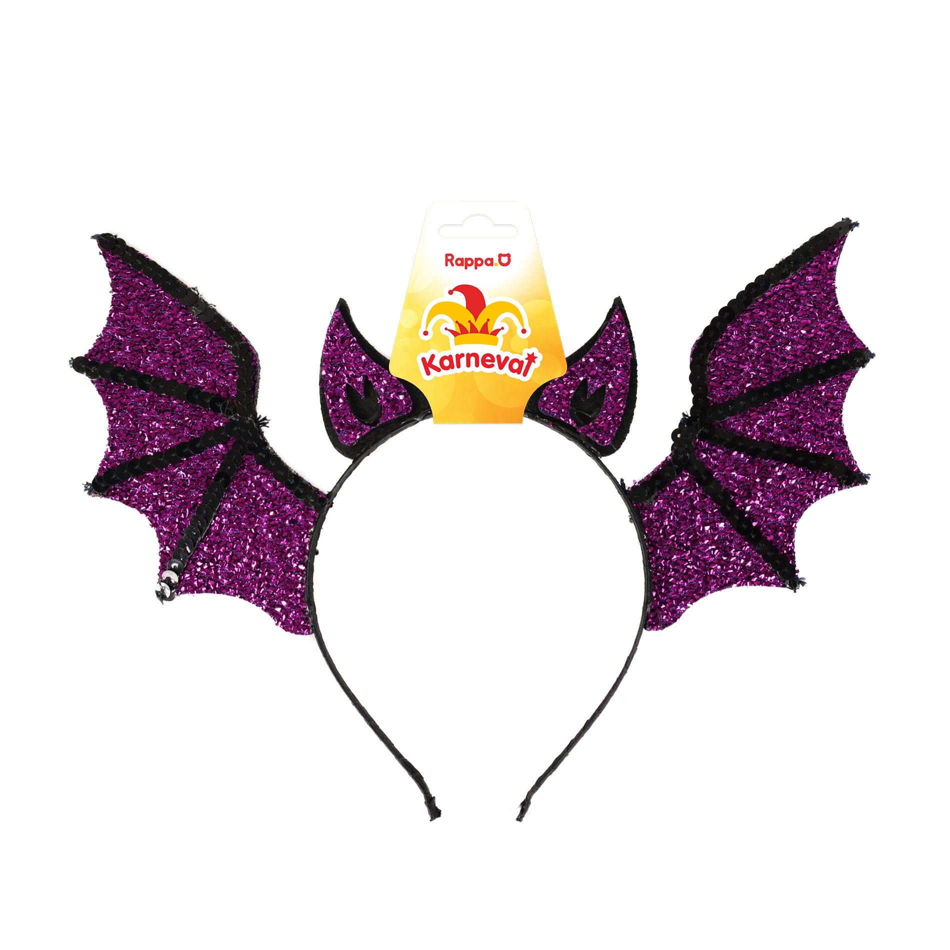 Purple bat headband