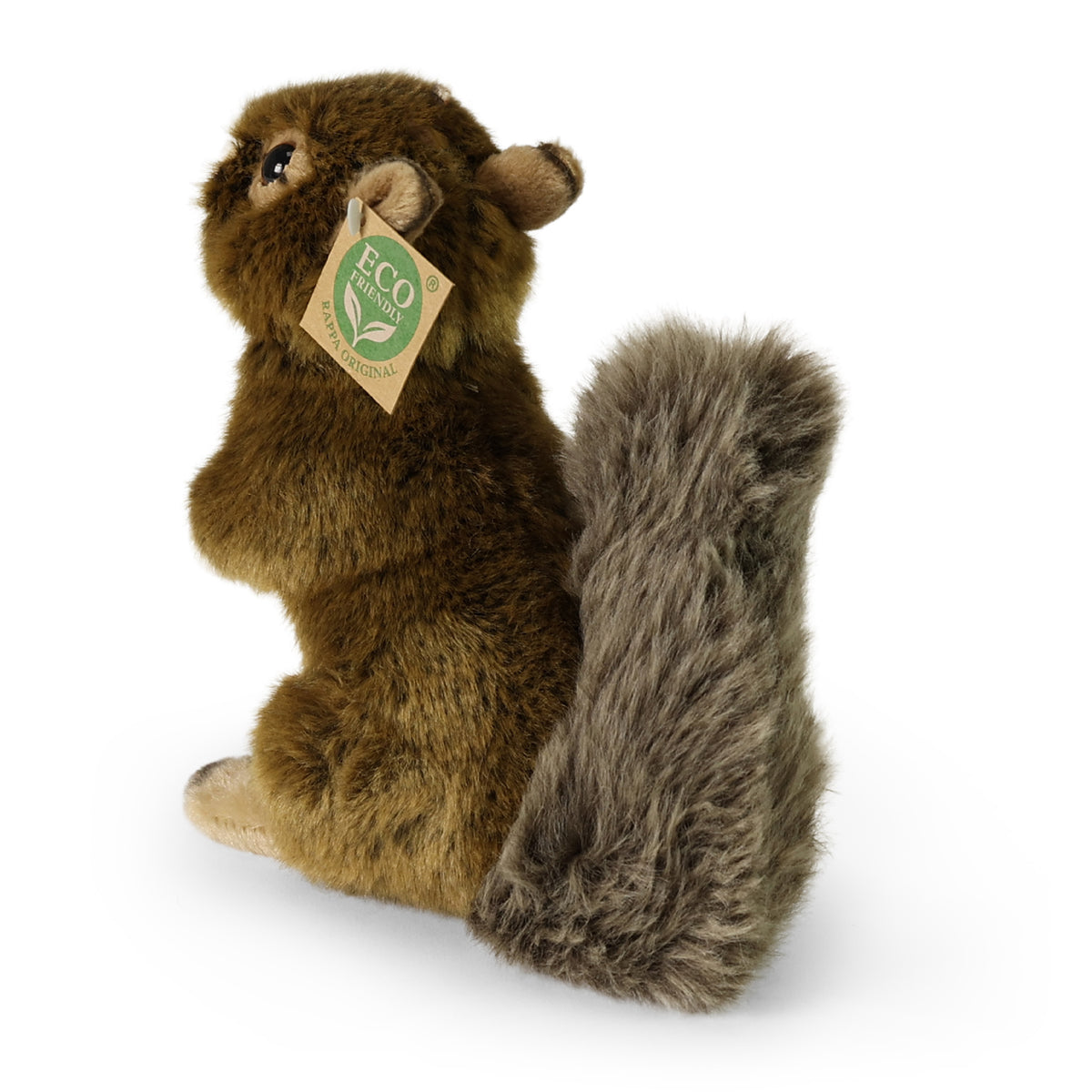 Plush Squirrel with Nut 20 cm, Eco-Friendly