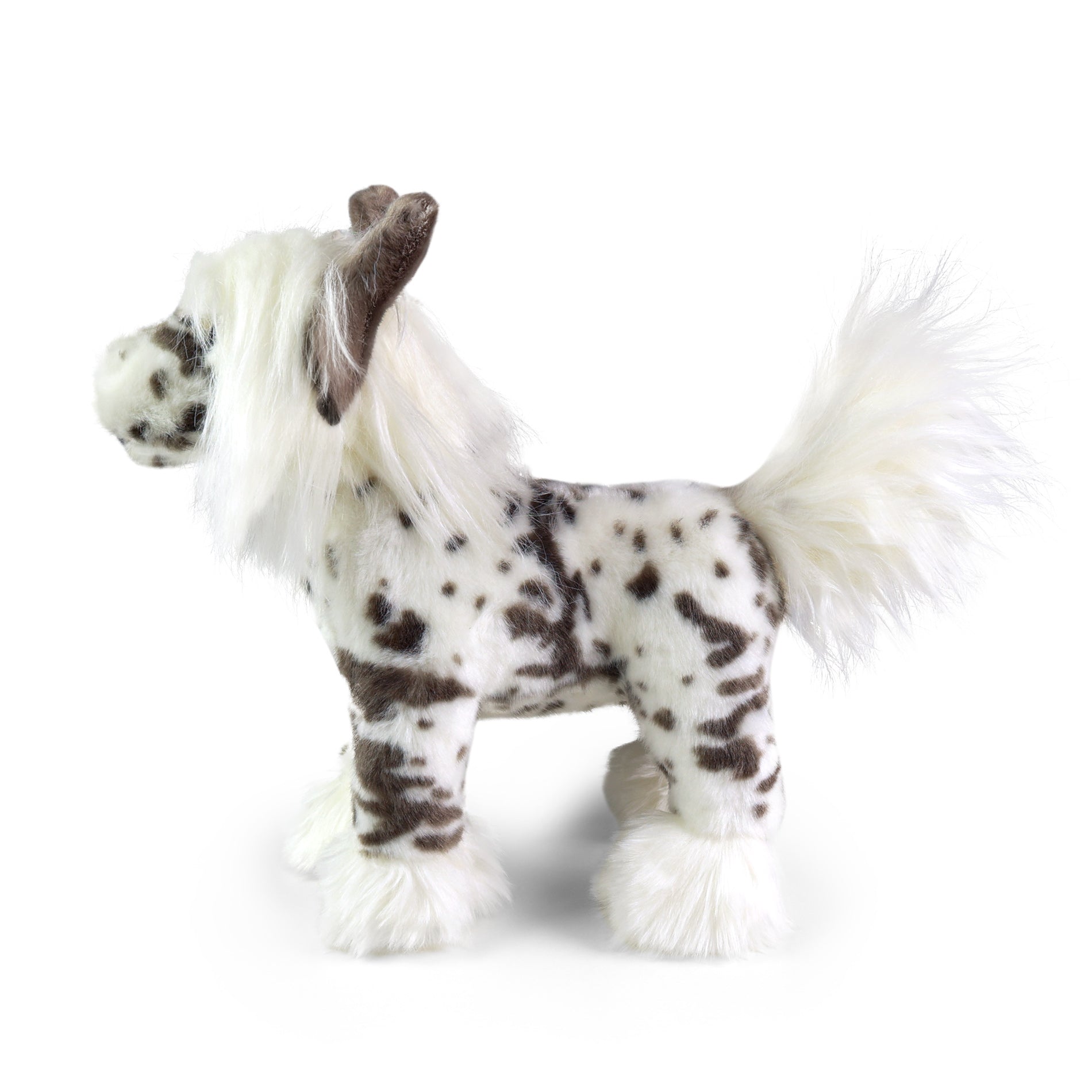 Plush Chinese Crested dog 25 cm
