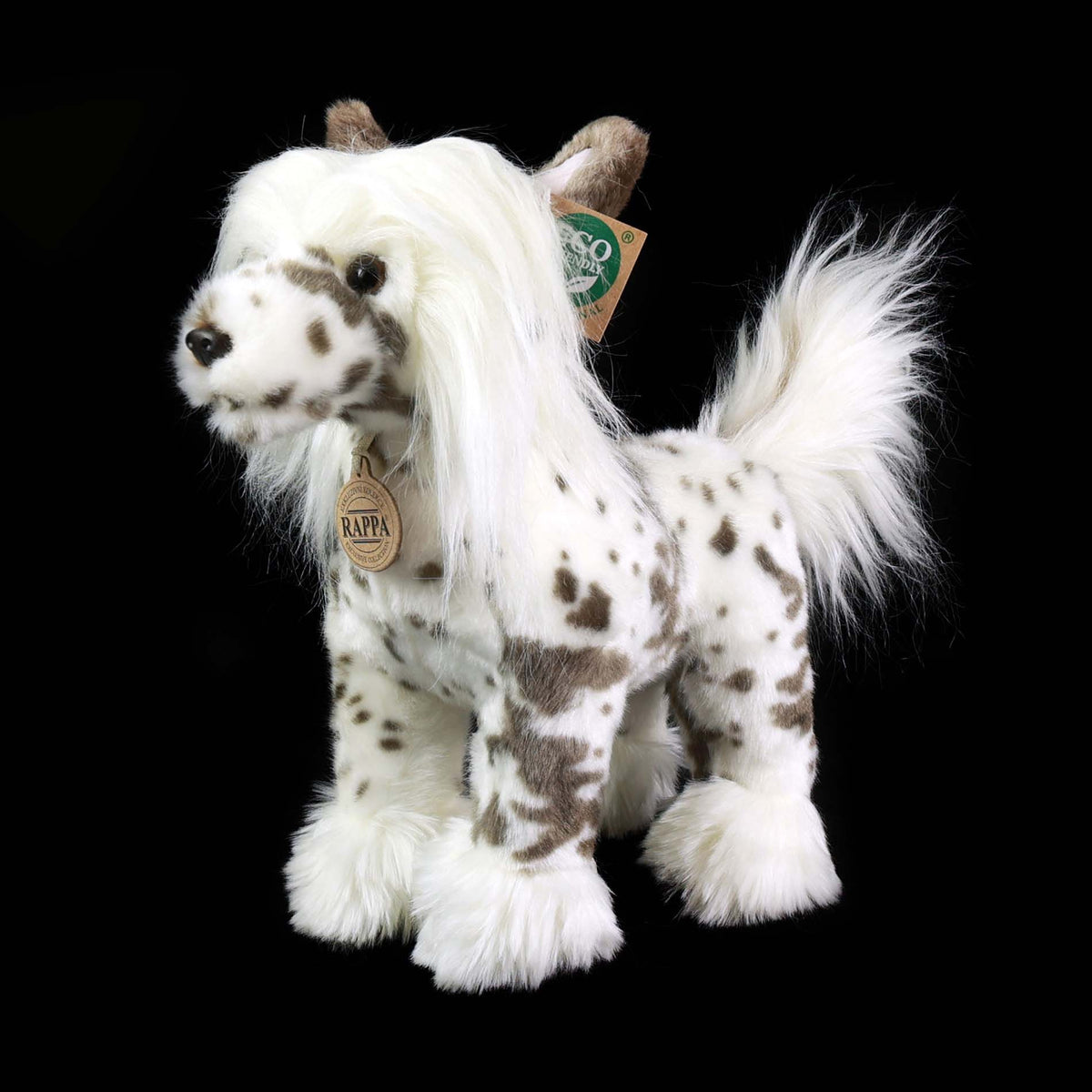 Plush Chinese Crested dog 25 cm