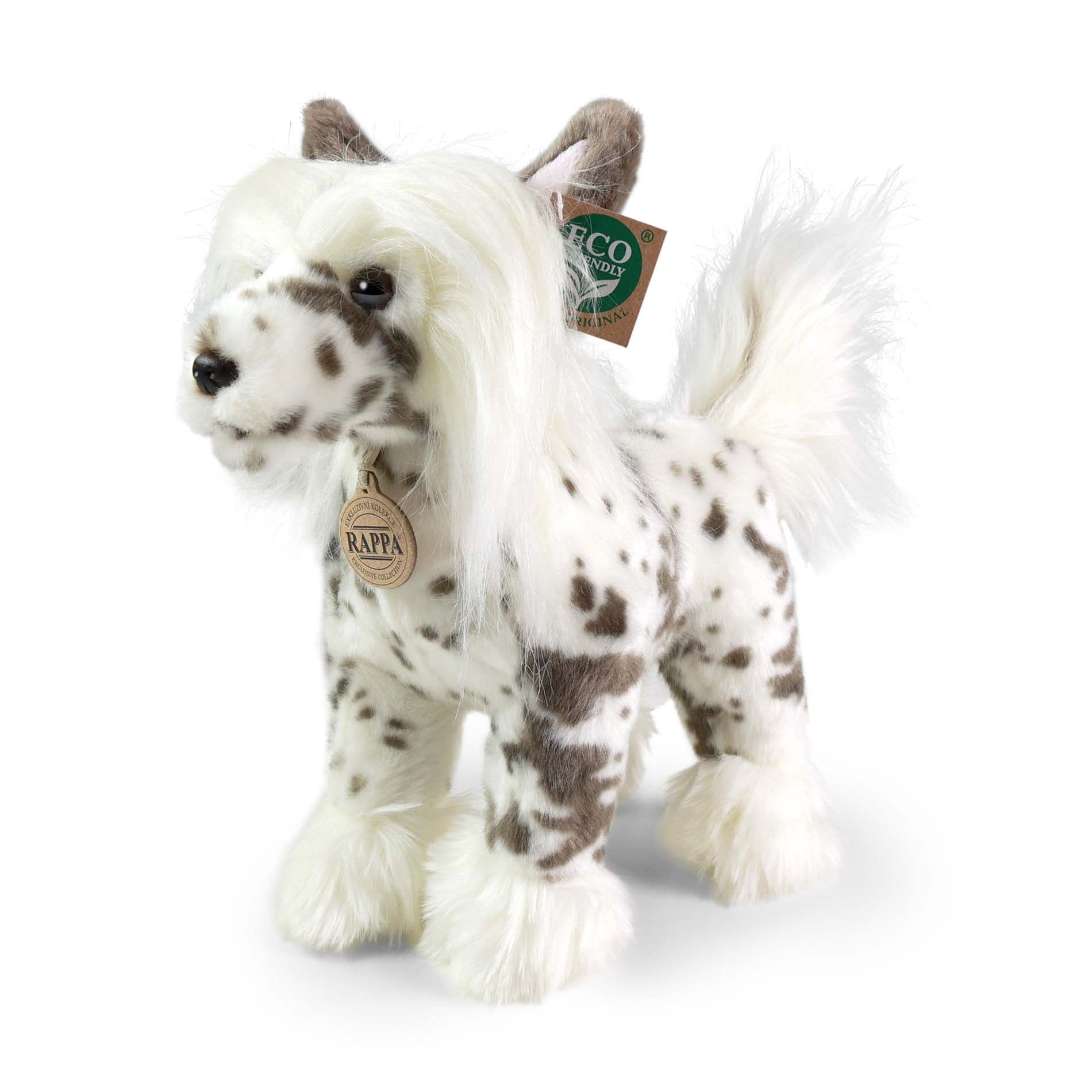 Plush Chinese Crested dog 25 cm