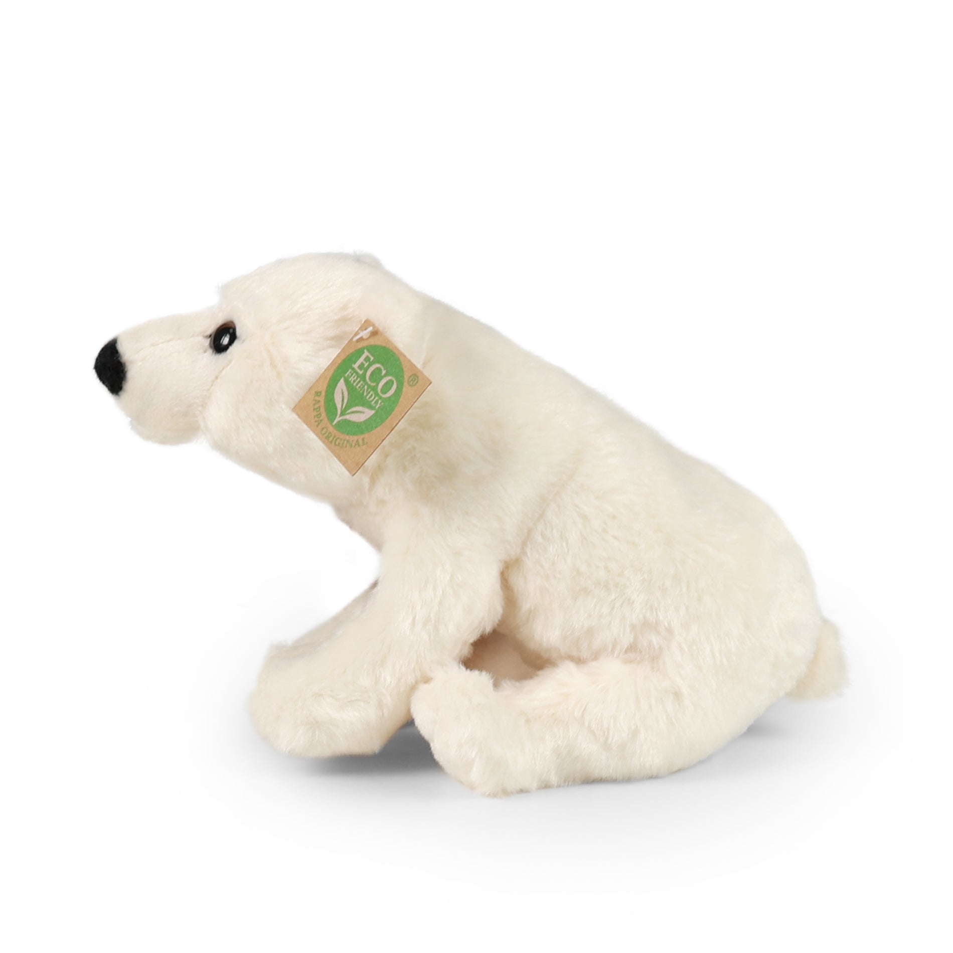 Eco-friendly plush polar bear 22 cm