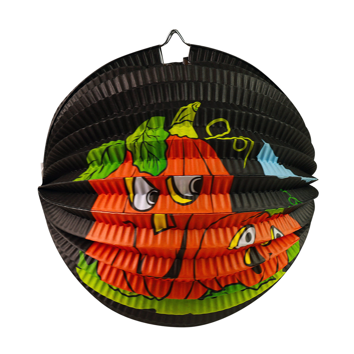 Halloween pumpkin lantern 25 cm with glowing stick 50 cm
