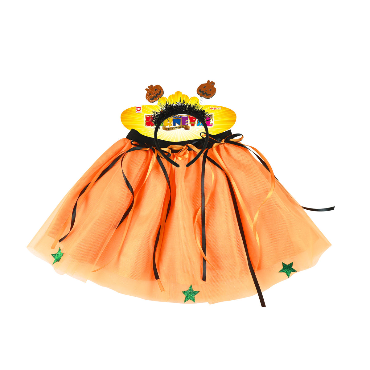 Children's Halloween tutu skirt costume with headband